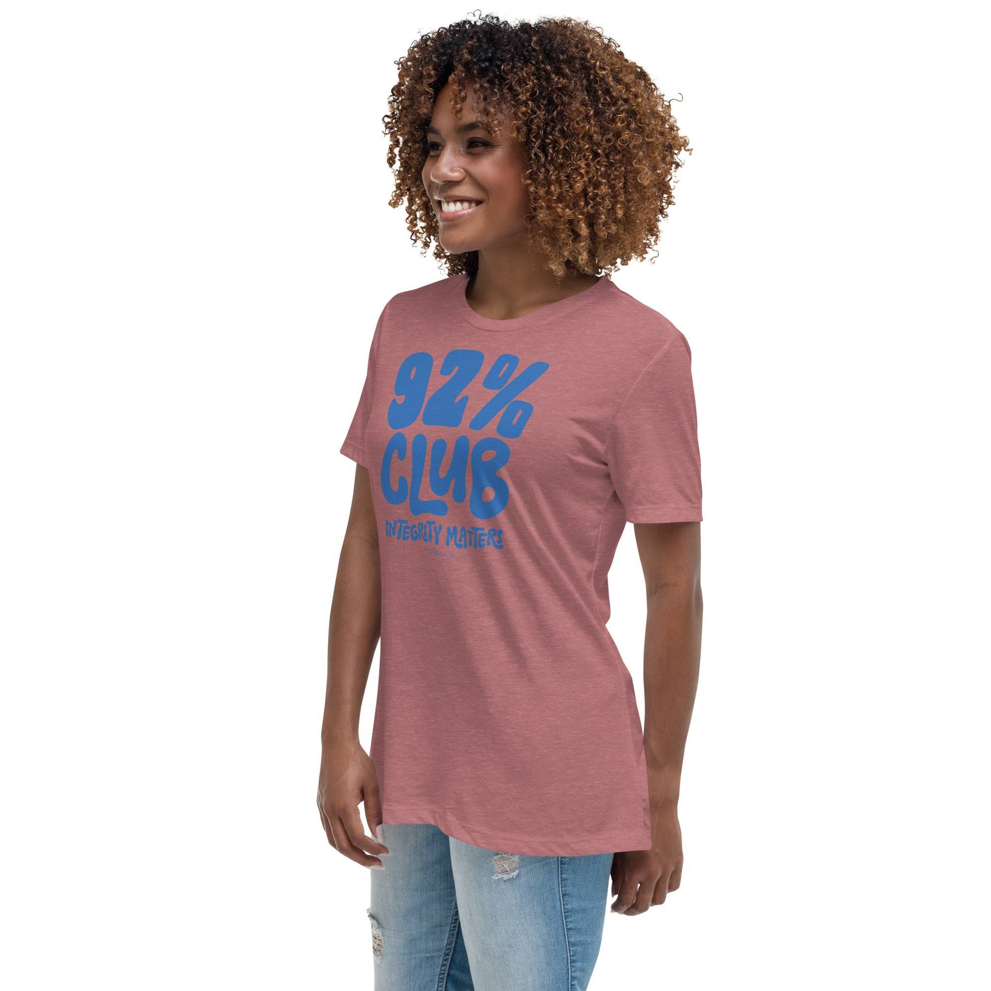 92% Club Women's Relaxed T-Shirt - Image 3