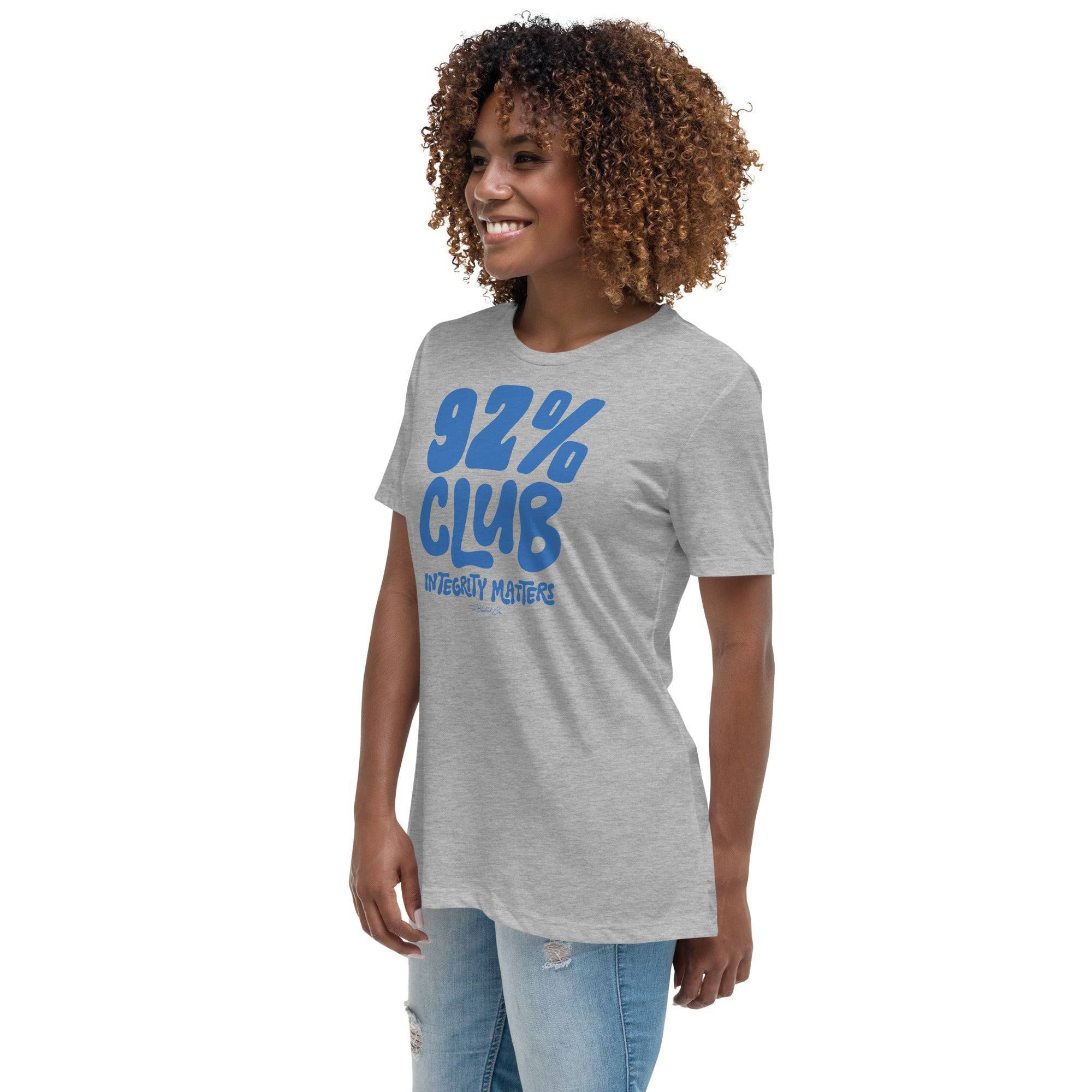 92% Club Women's Relaxed T-Shirt - Image 5
