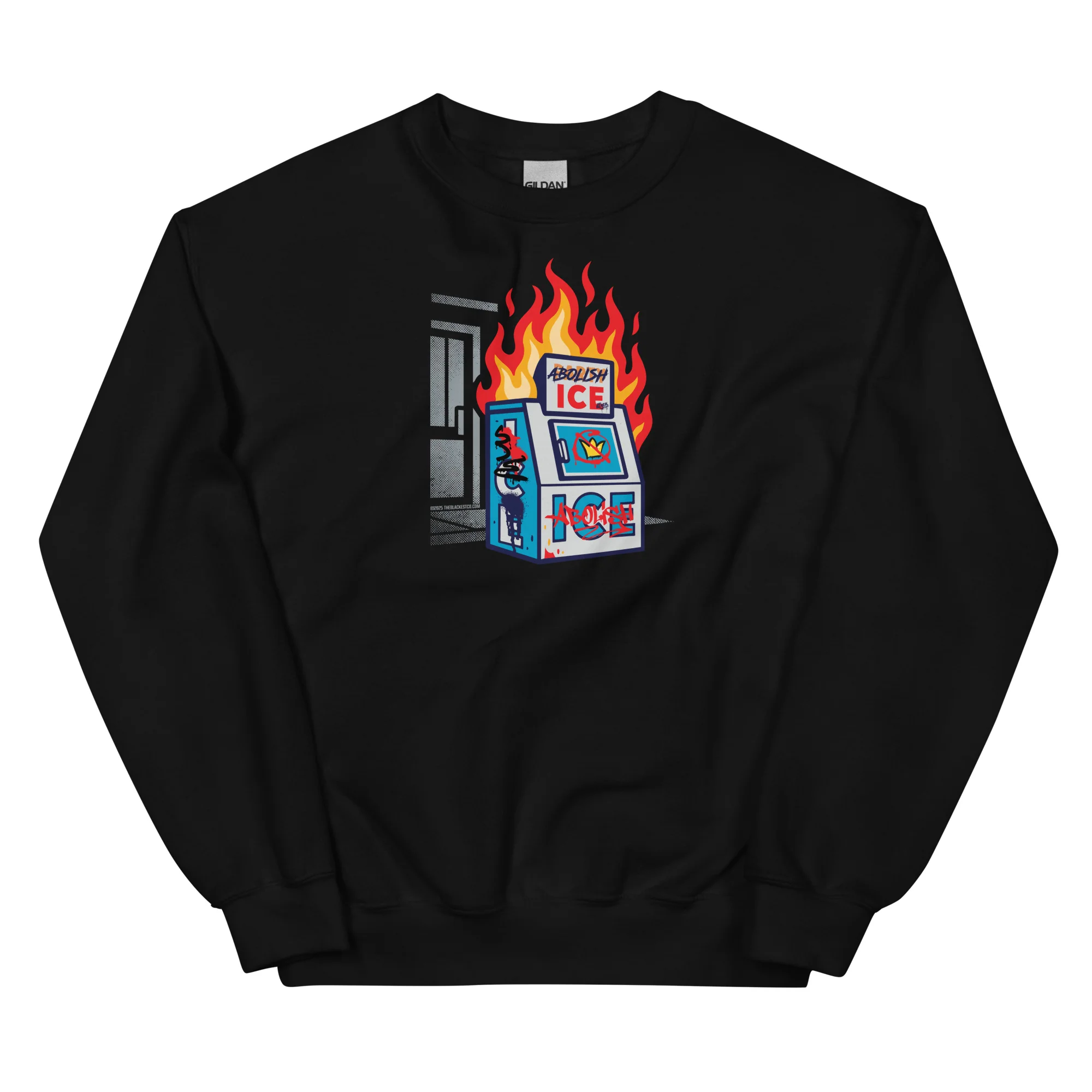 Abolish Ice Protest Crewneck Unisex Sweatshirt