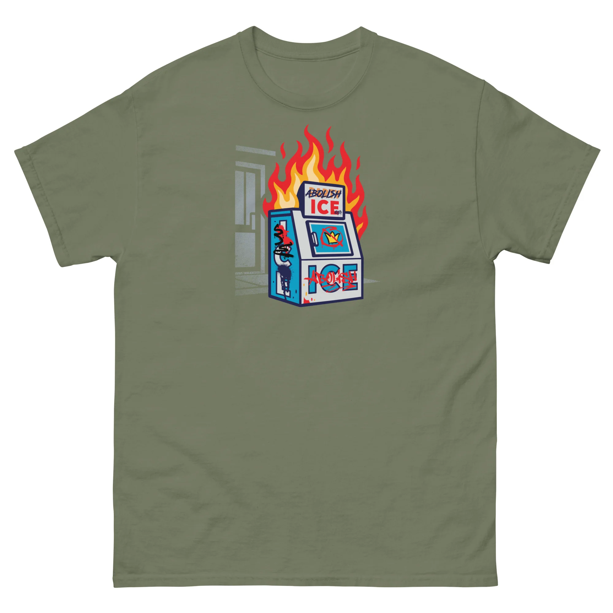 Abolish Ice Unisex Staple T-Shirt - Image 10