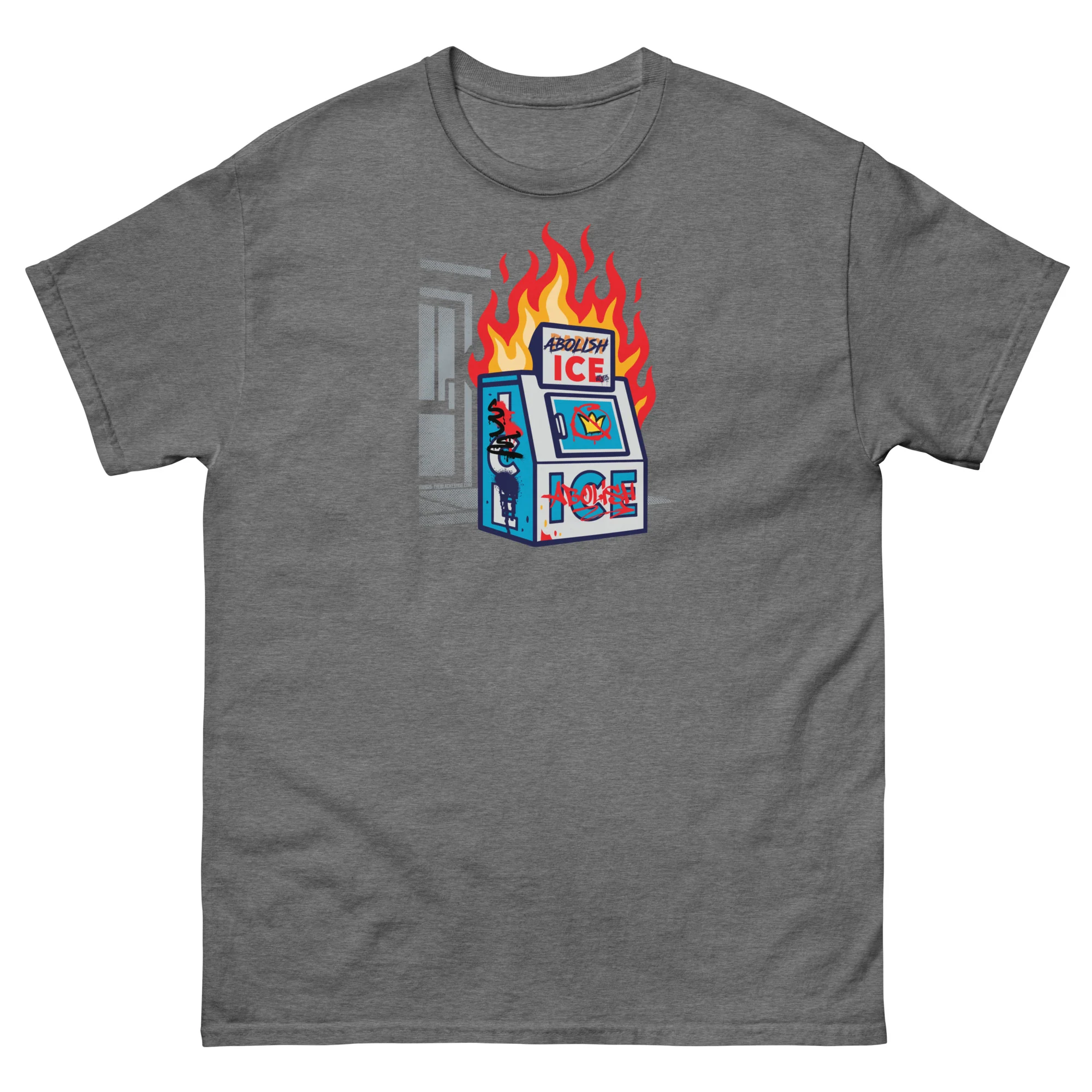 Abolish Ice Unisex Staple T-Shirt - Image 6