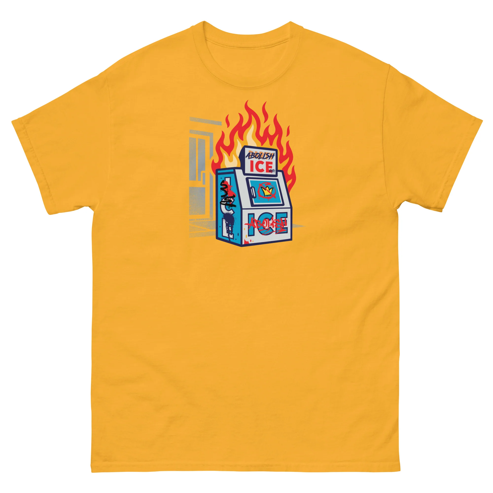 Abolish Ice Unisex Staple T-Shirt - Image 7