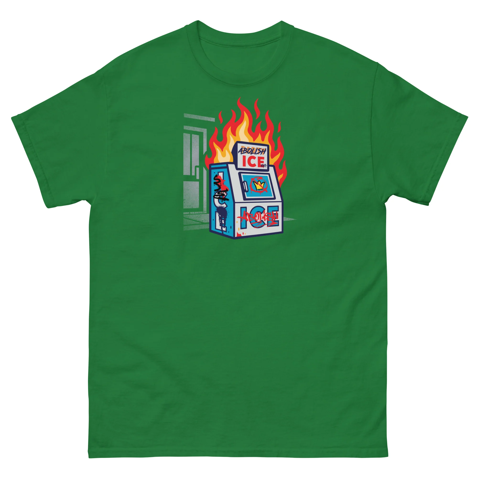 Abolish Ice Unisex Staple T-Shirt - Image 8