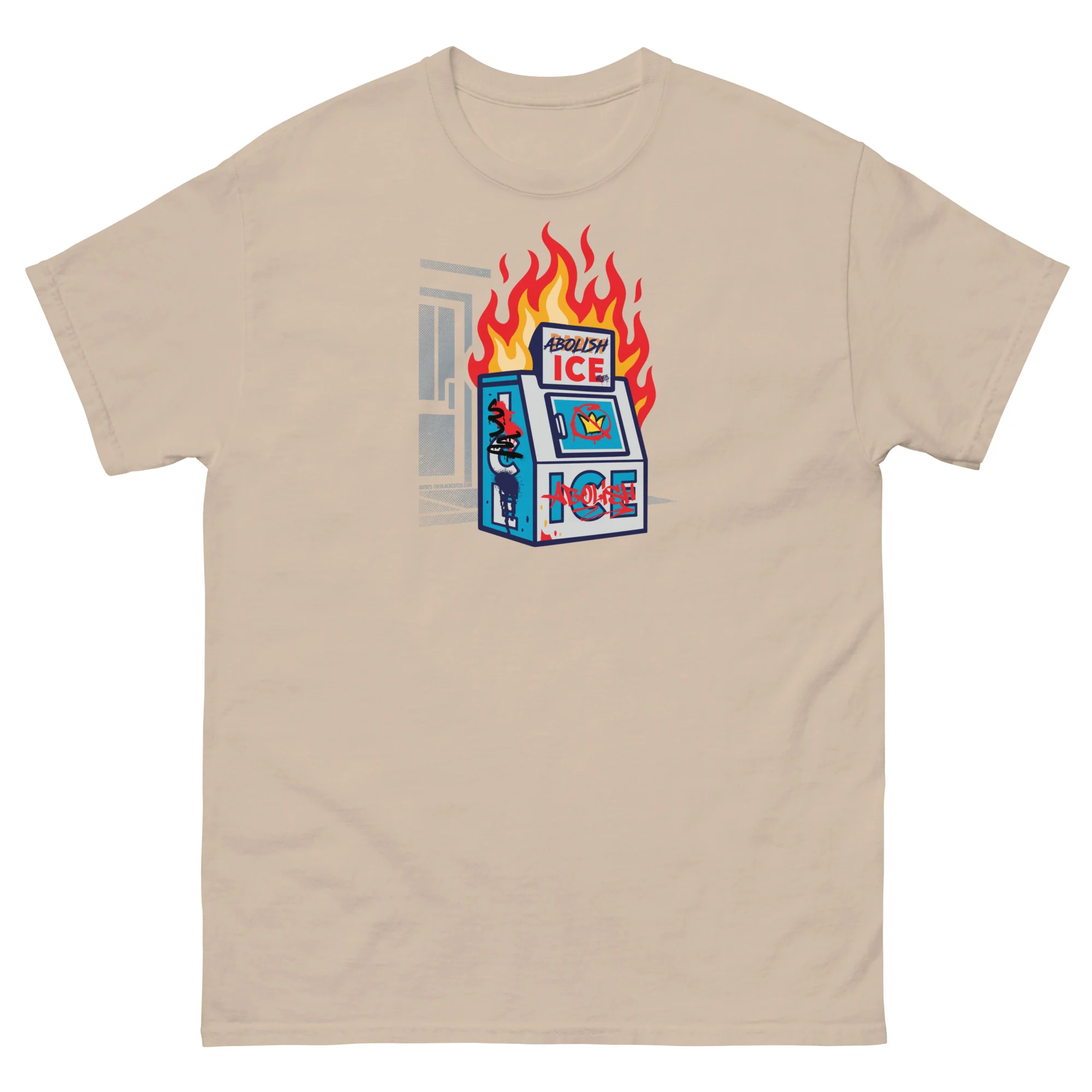 Abolish Ice Unisex Staple T-Shirt - Image 9