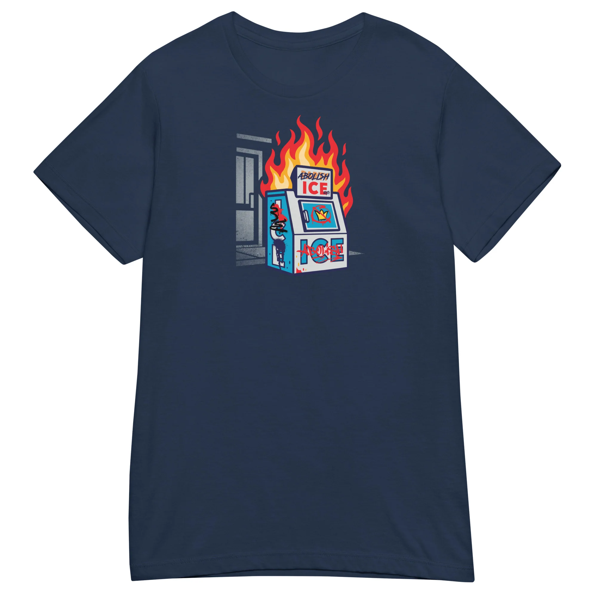 Abolish ICE Women’s Softstyle T-Shirt - Image 12