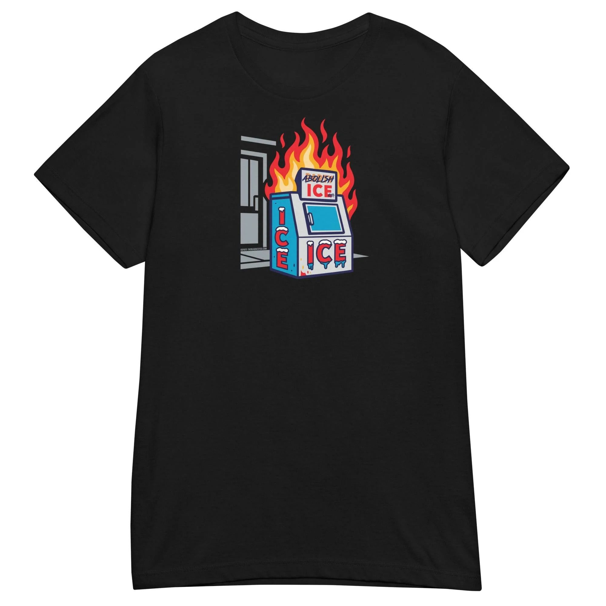 Abolish ICE Women’s Softstyle T-Shirt - Image 2