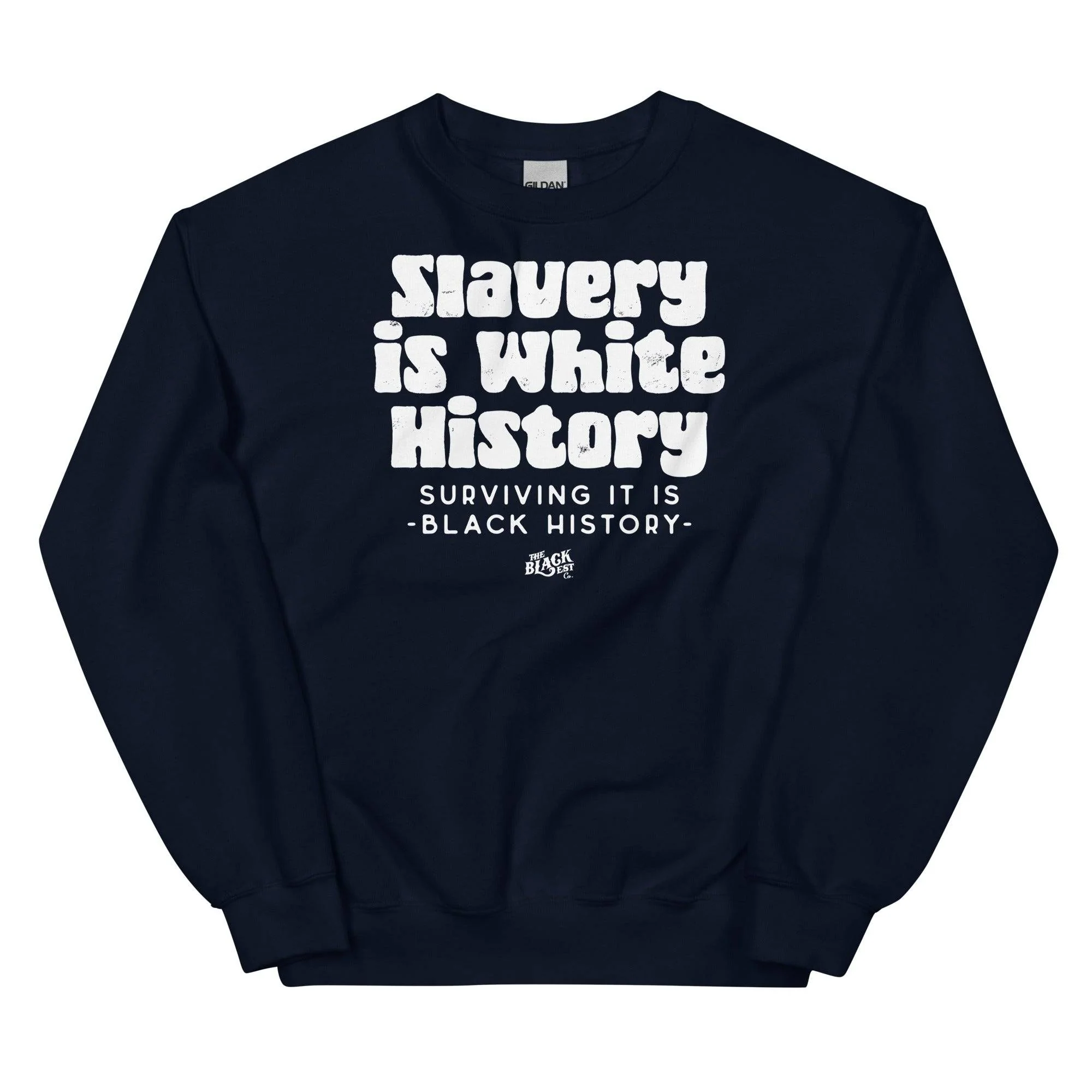 ALLY VERSION Slavery Is White History Sweatshirt - Image 2