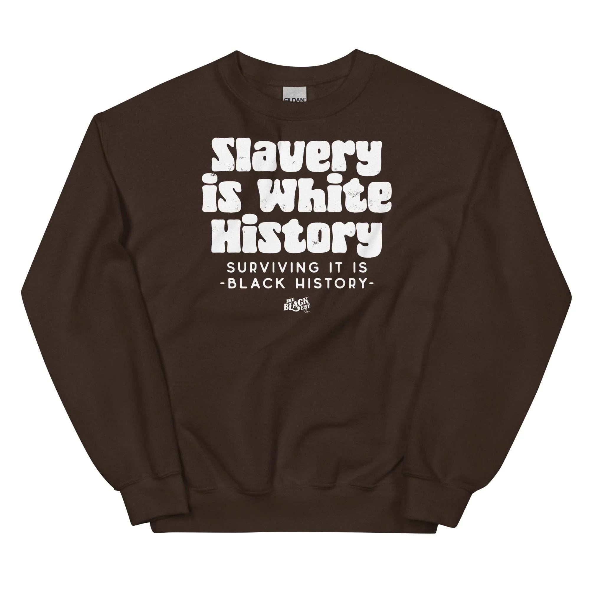 ALLY VERSION Slavery Is White History Sweatshirt - Image 3