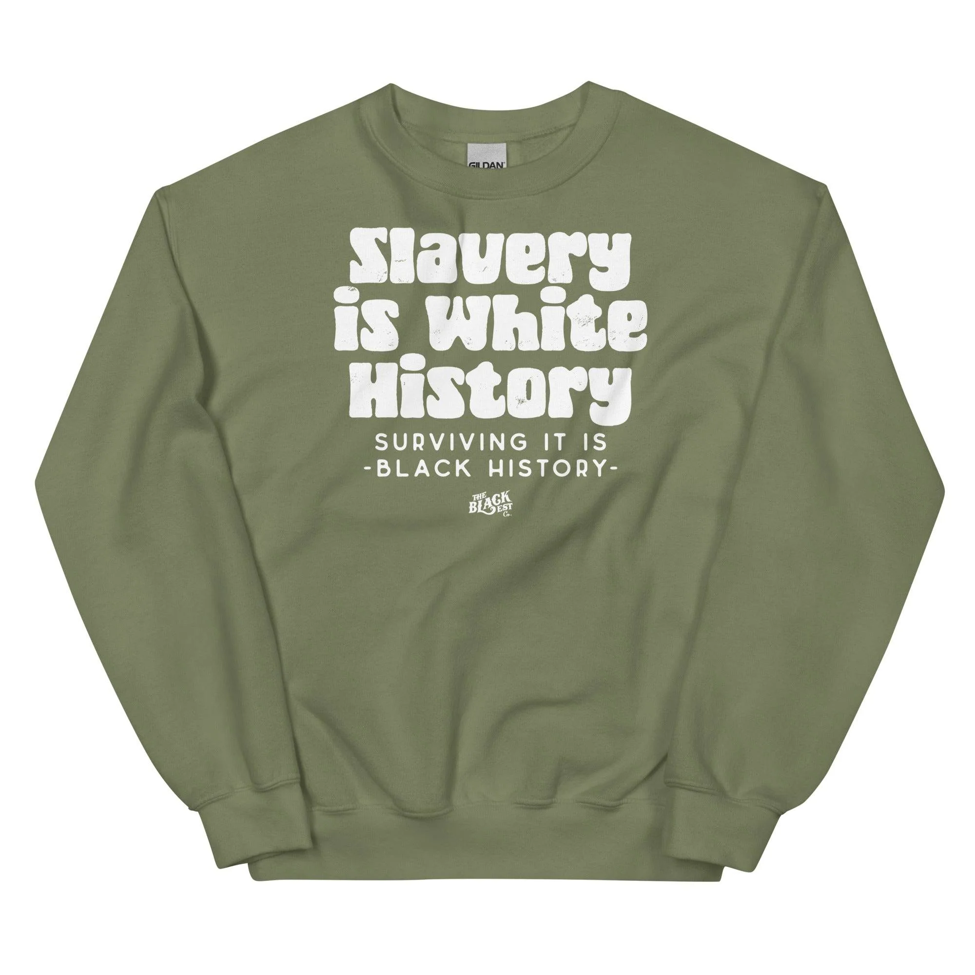 ALLY VERSION Slavery Is White History Sweatshirt - Image 6