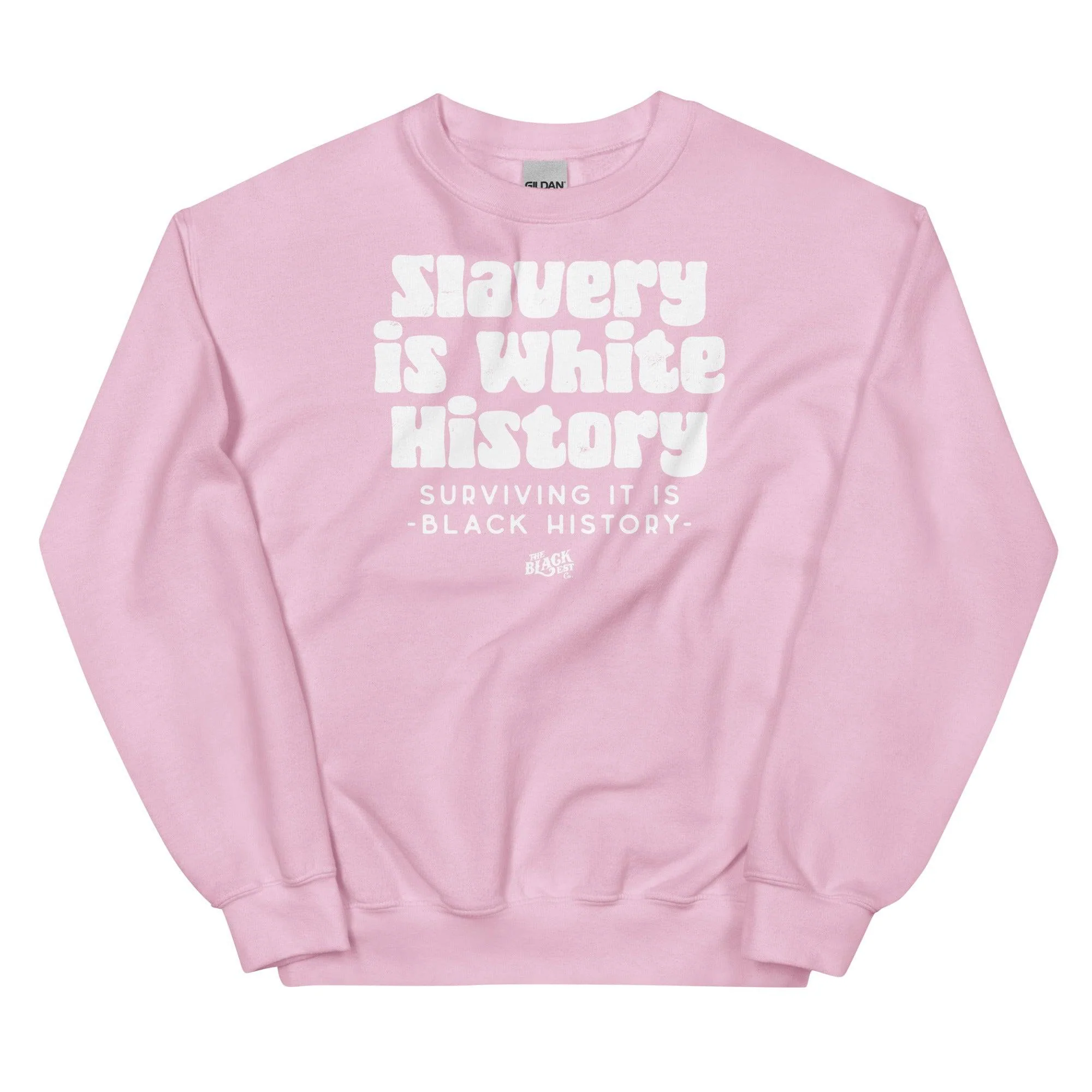 ALLY VERSION Slavery Is White History Sweatshirt - Image 9