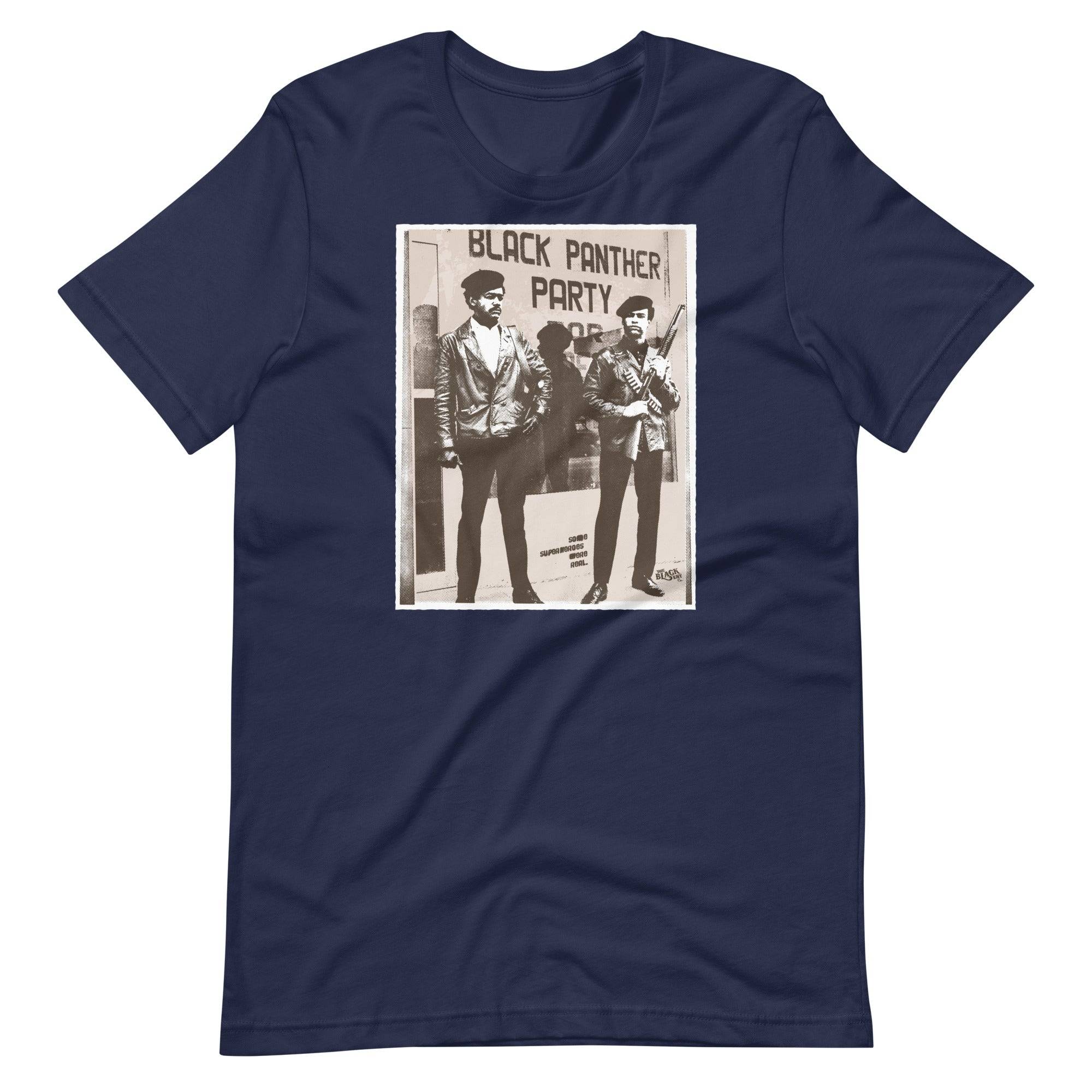 Black Panther Party Vintage Image Unisex T-Shirt - Image 4