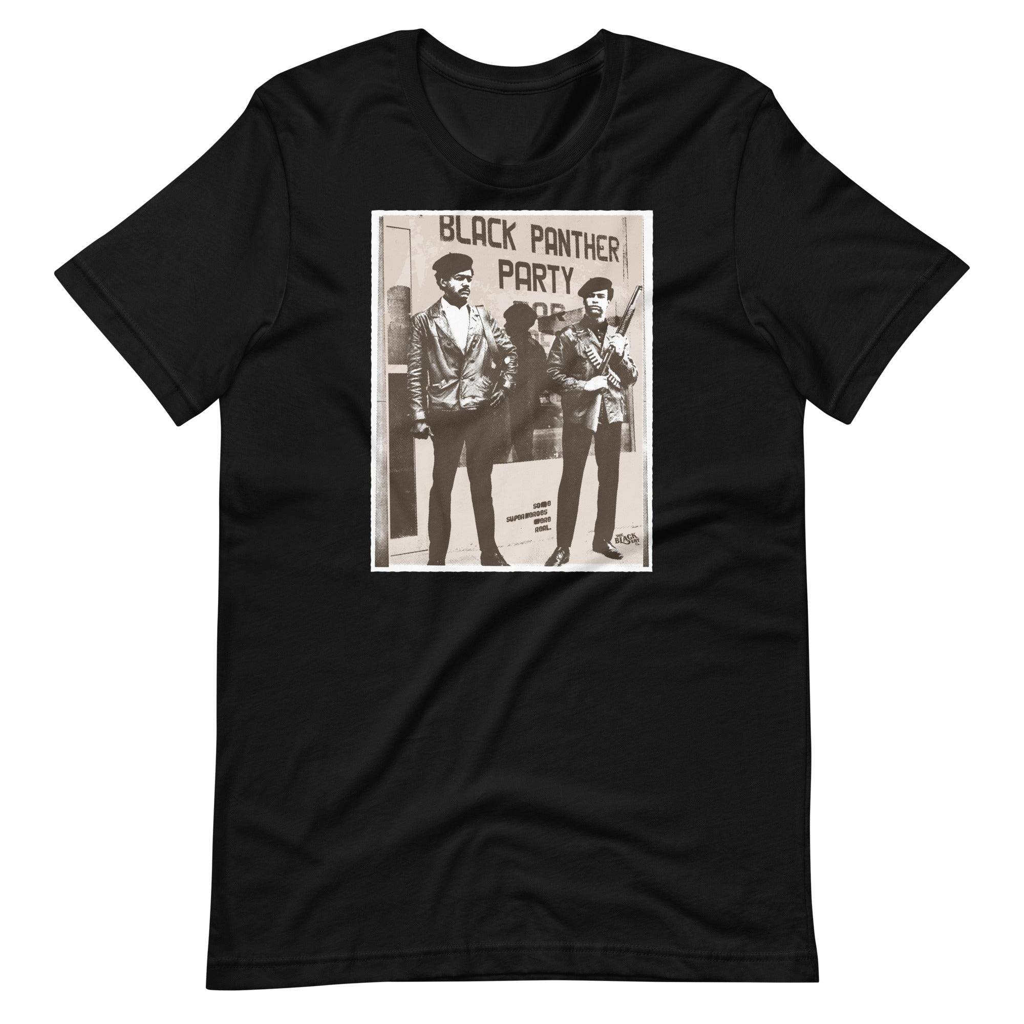 Black Panther Party Vintage Image Unisex T-Shirt - Image 5