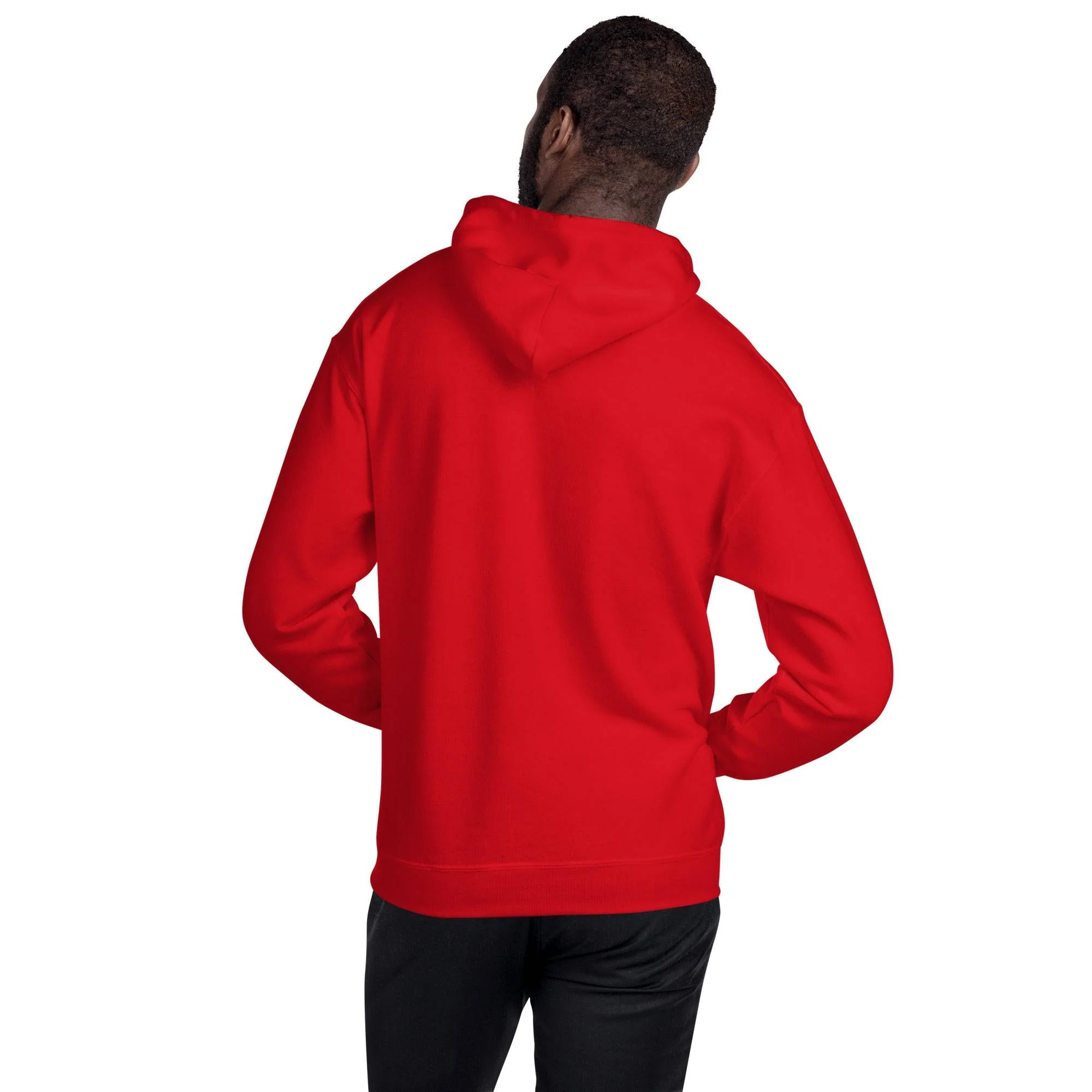 Black Santa Stay Woke Unisex Hoodie - Image 5