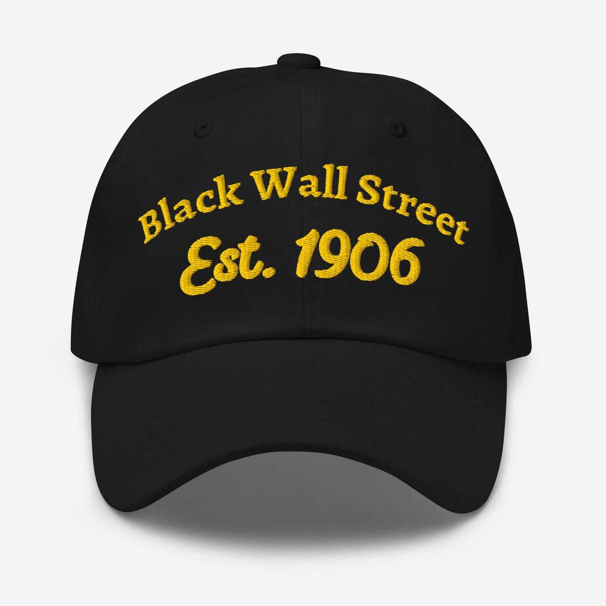 Black Wall Street Est. 1906 Baseball Cap