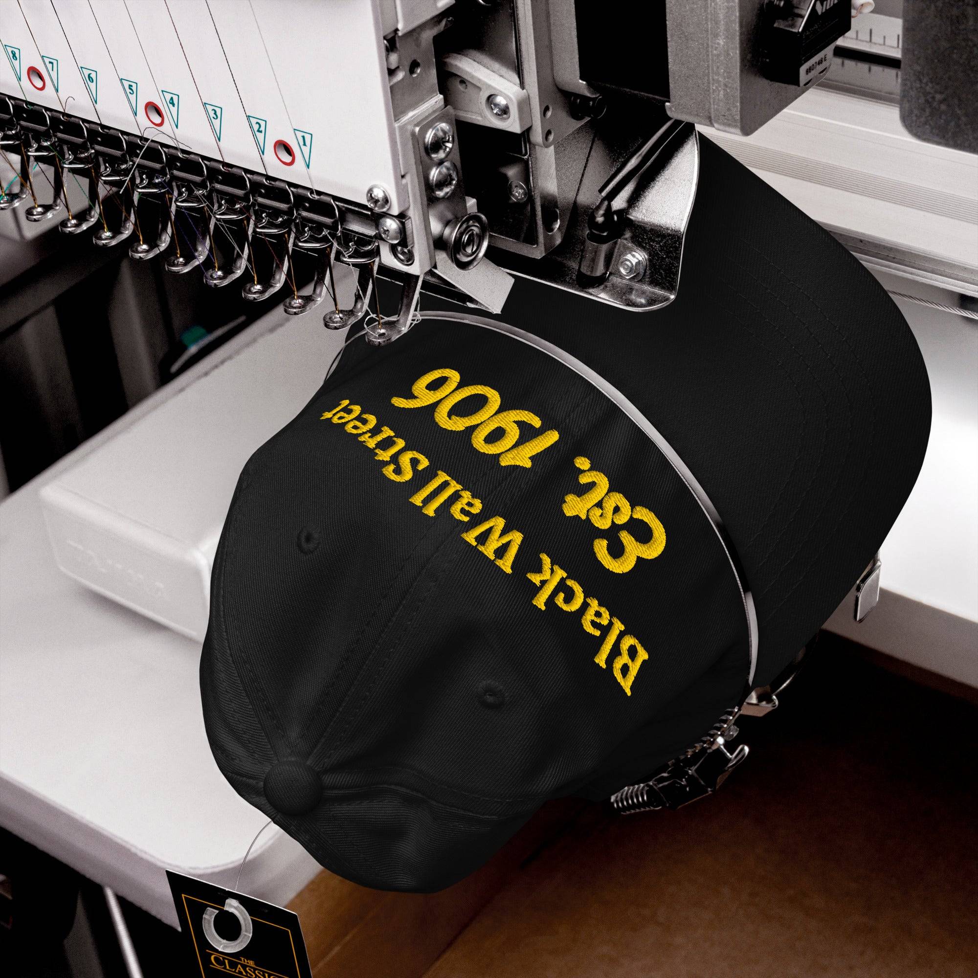 Black Wall Street Est. 1906 Baseball Cap - Image 13
