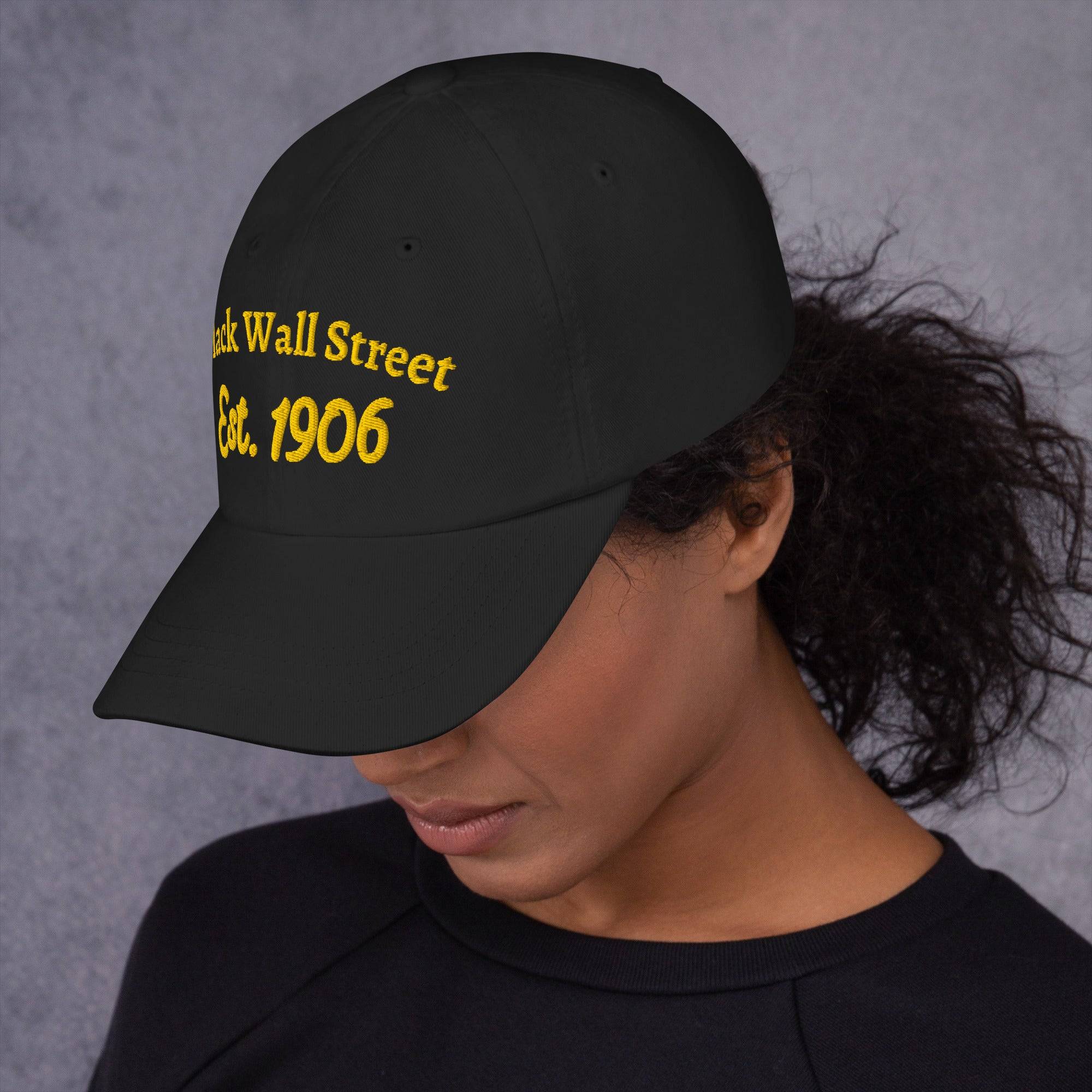 Black Wall Street Est. 1906 Baseball Cap - Image 2