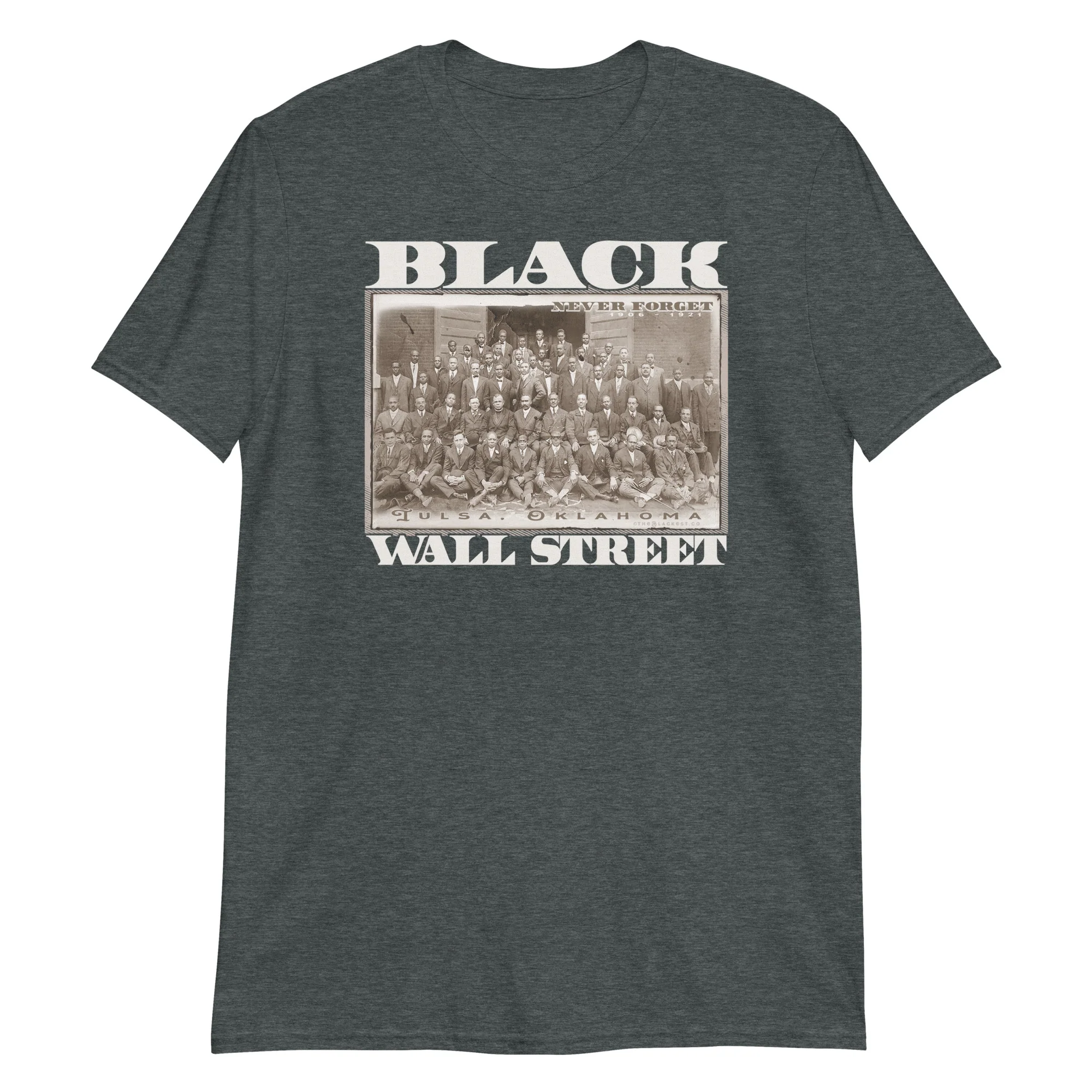 Black Wall Street | Never Forget Unisex T-Shirt - Image 6