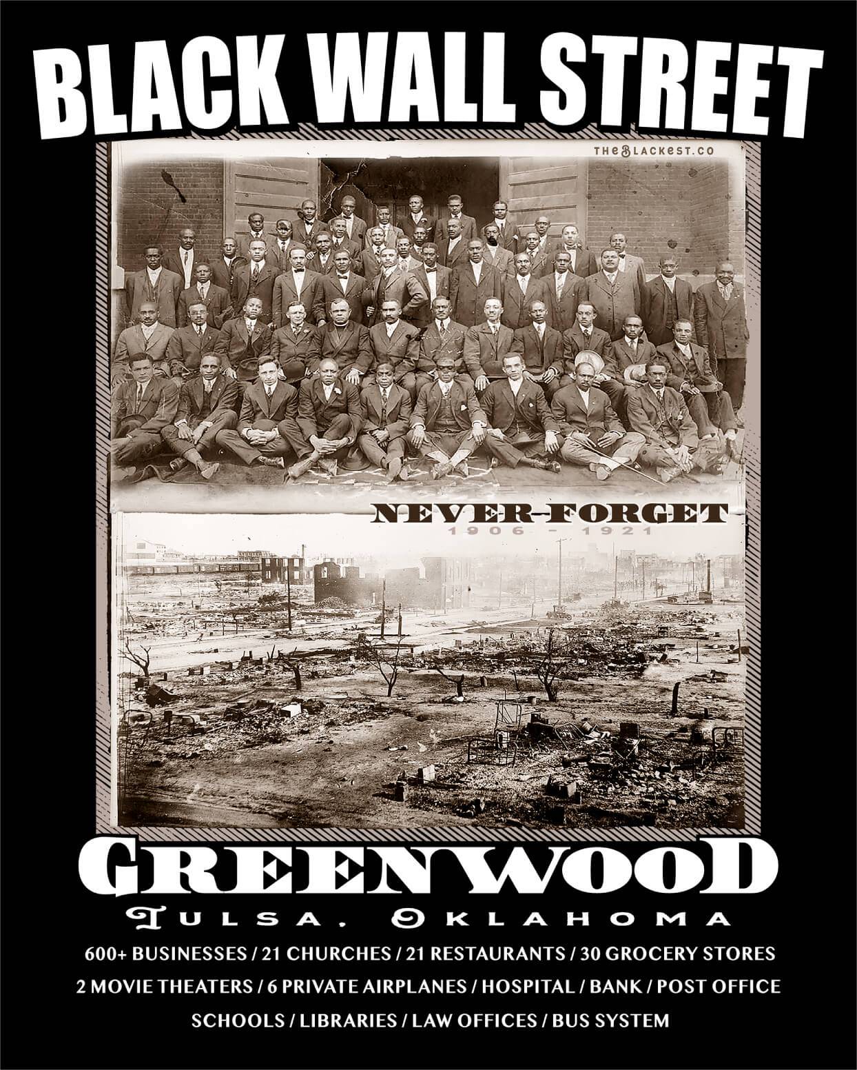 Black Wall Street Before And After Premium Sweatshirt - Image 13
