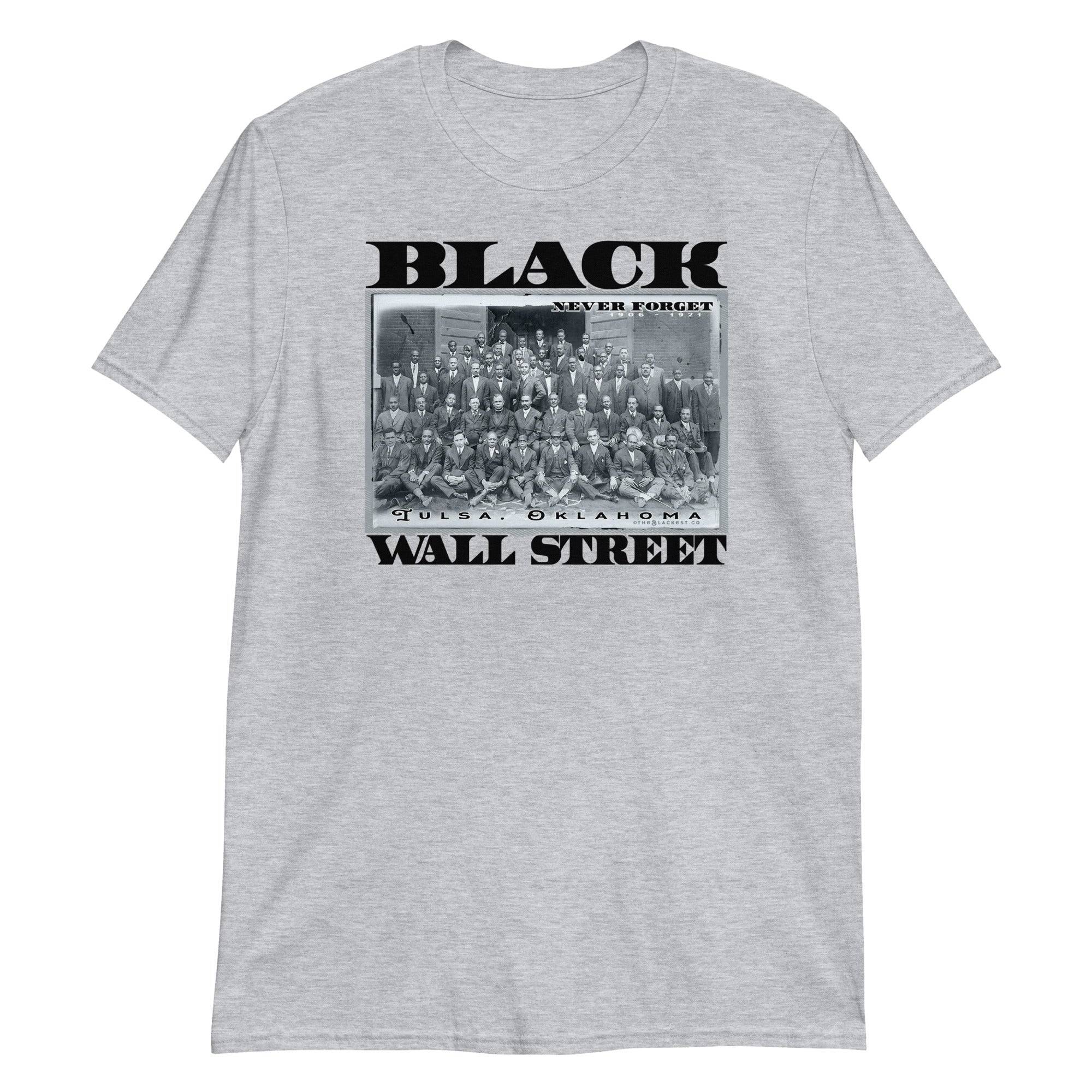 Black Wall Street Vintage History Unisex T-Shirt