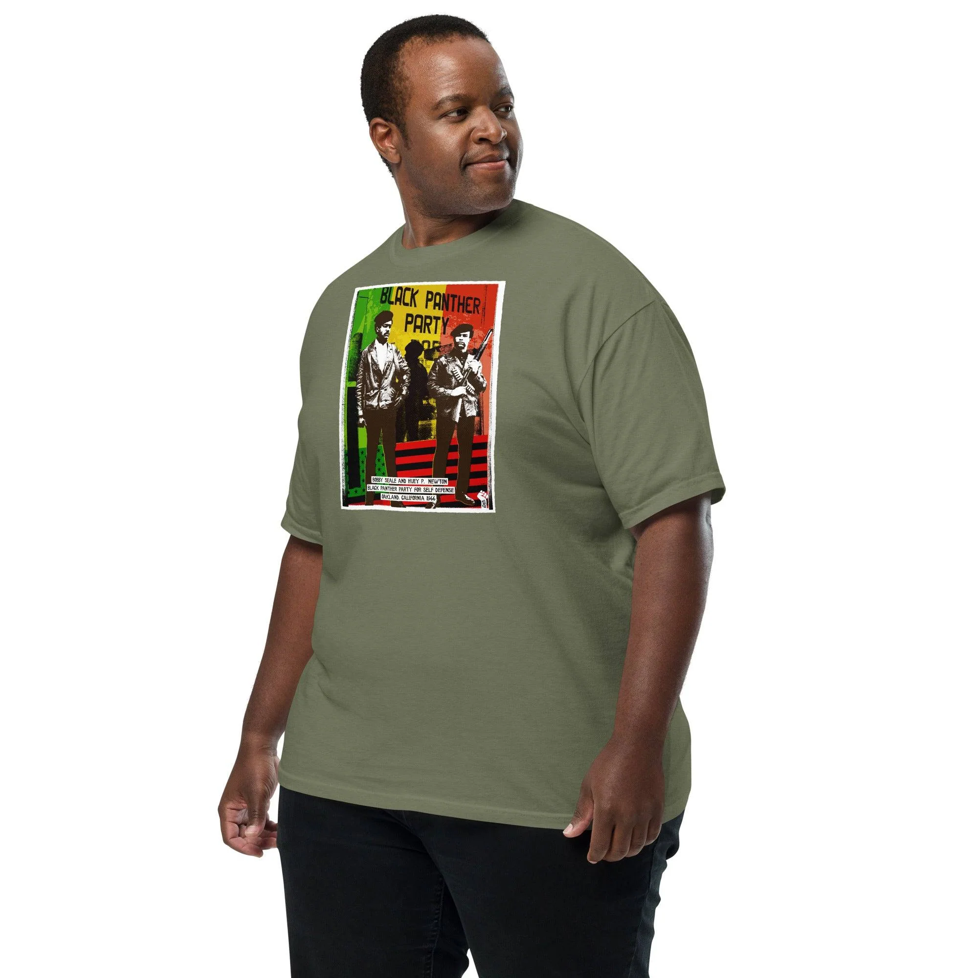 The Black Panthers Pan-African Premium T Shirt - Image 6