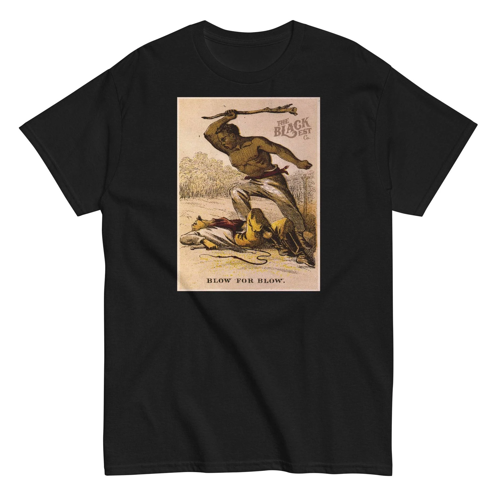 Blow For Blow Unisex Cotton T-Shirt – 1863 Slave Resistance