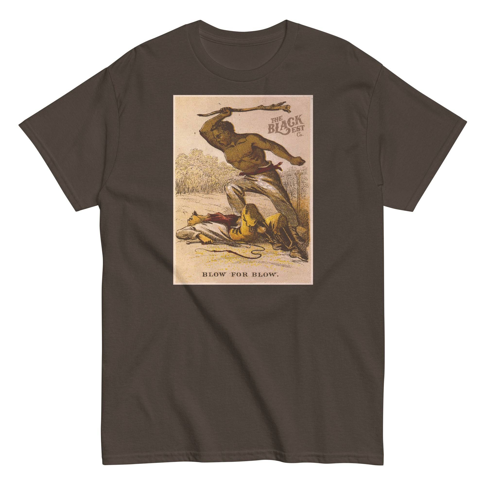Blow For Blow Unisex Cotton T-Shirt – 1863 Slave Resistance - Image 6