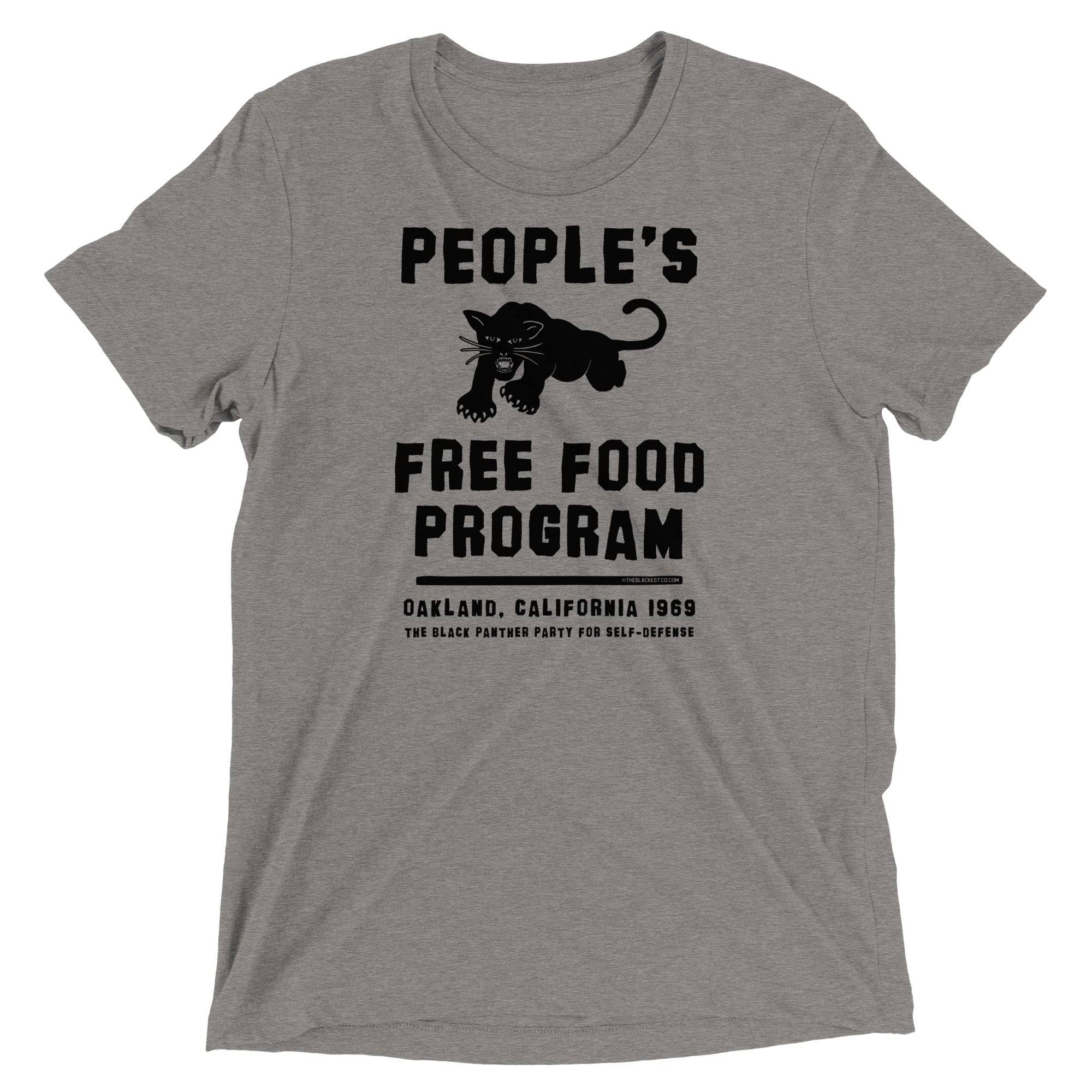 BPP People's Free Food Program Unisex Tri-Blend T Shirt