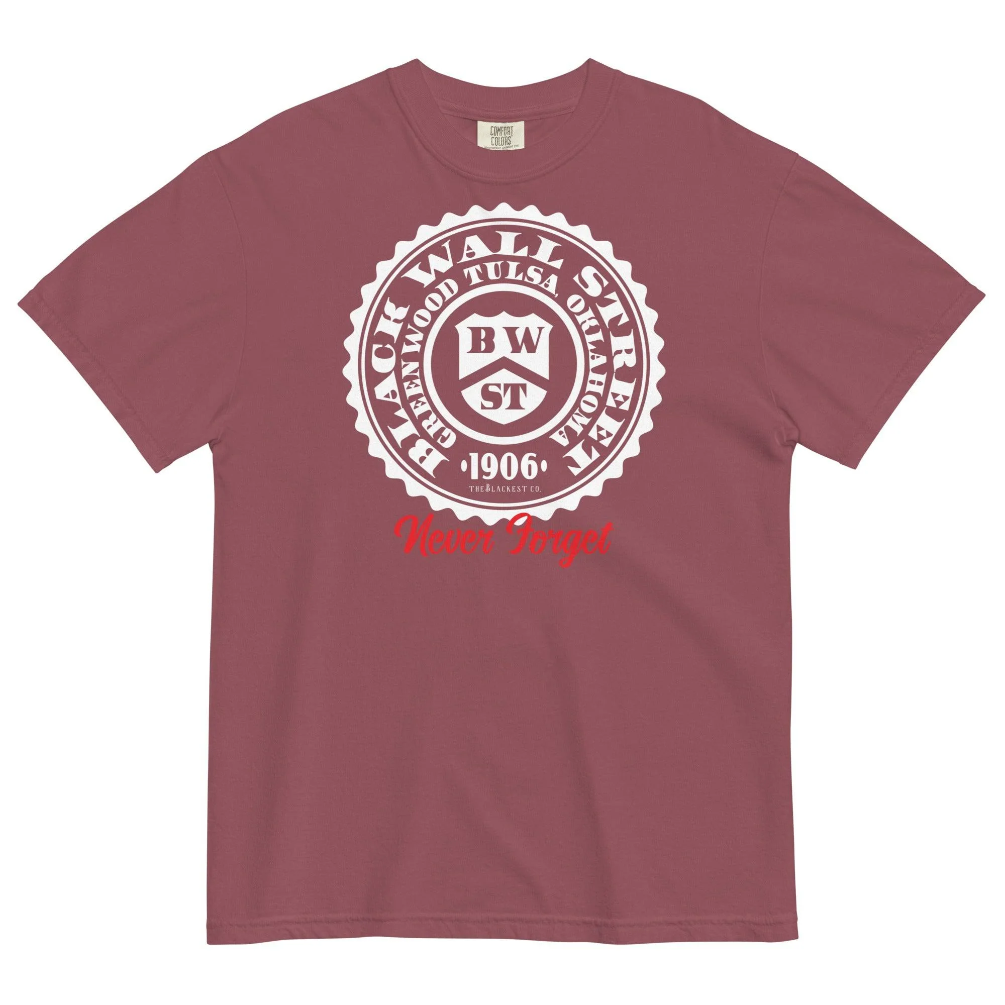 Black Wall Street Seal Premium Mens Tee