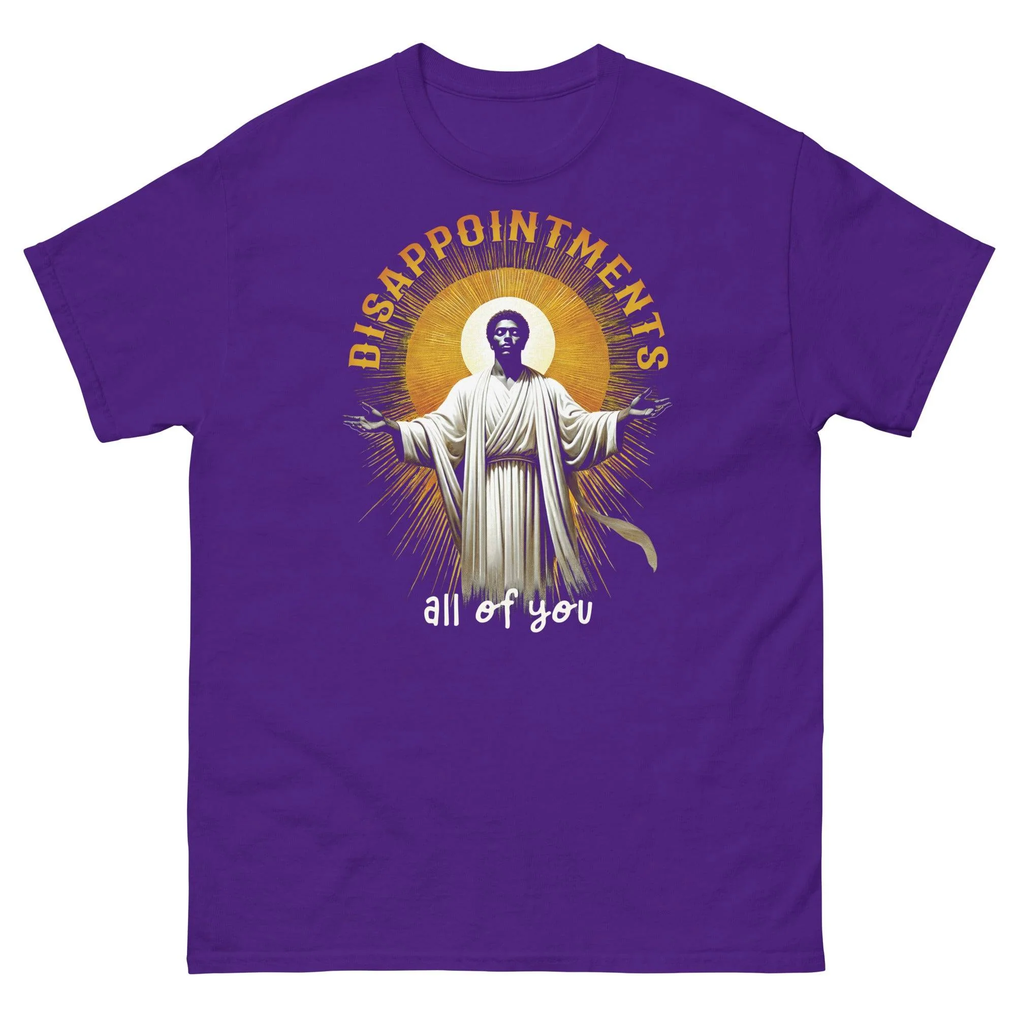 Disappointments All Of You Black Jesus T-Shirt | Up to 5X - Image 4