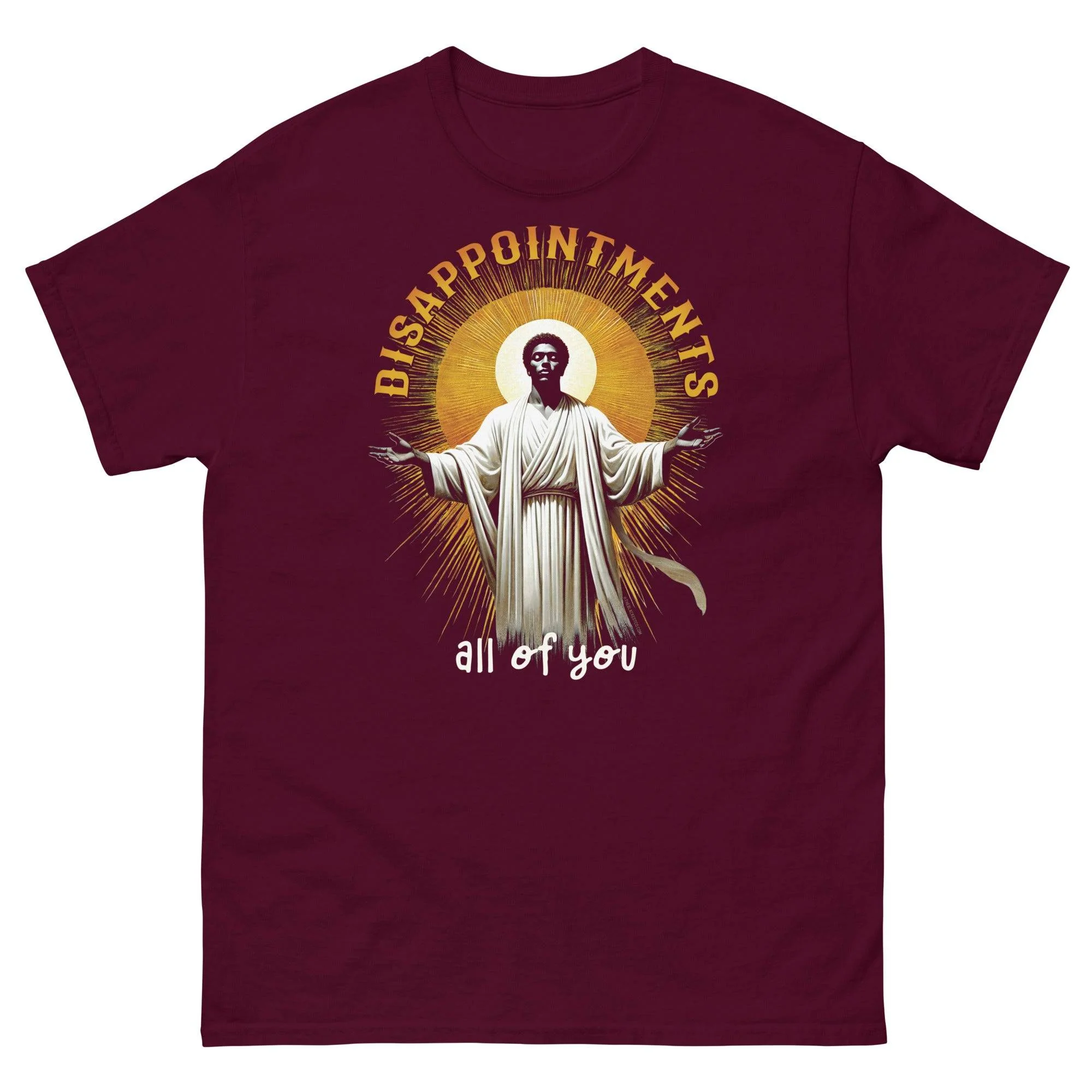 Disappointments All Of You Black Jesus T-Shirt | Up to 5X - Image 6
