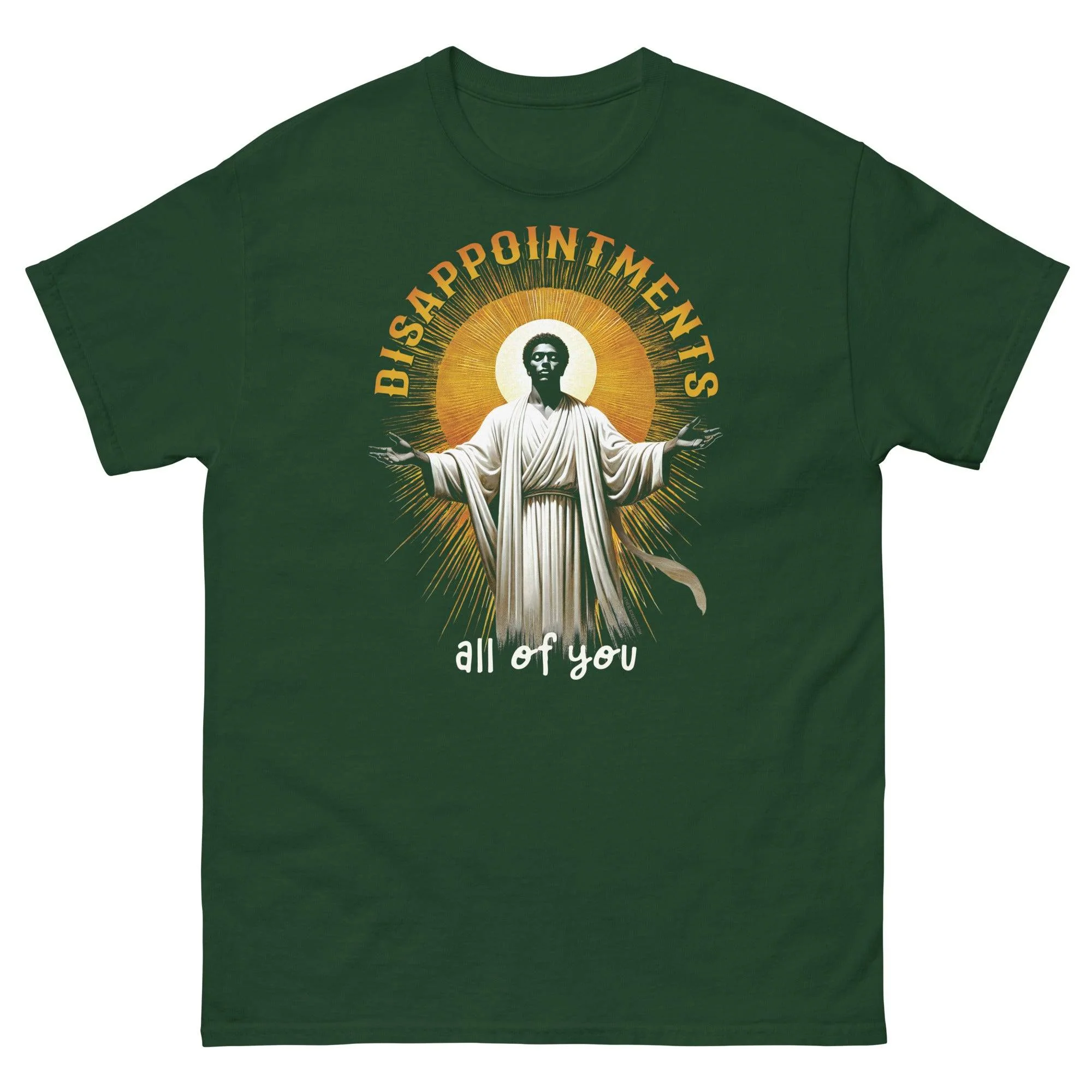 Disappointments All Of You Black Jesus T-Shirt | Up to 5X - Image 8