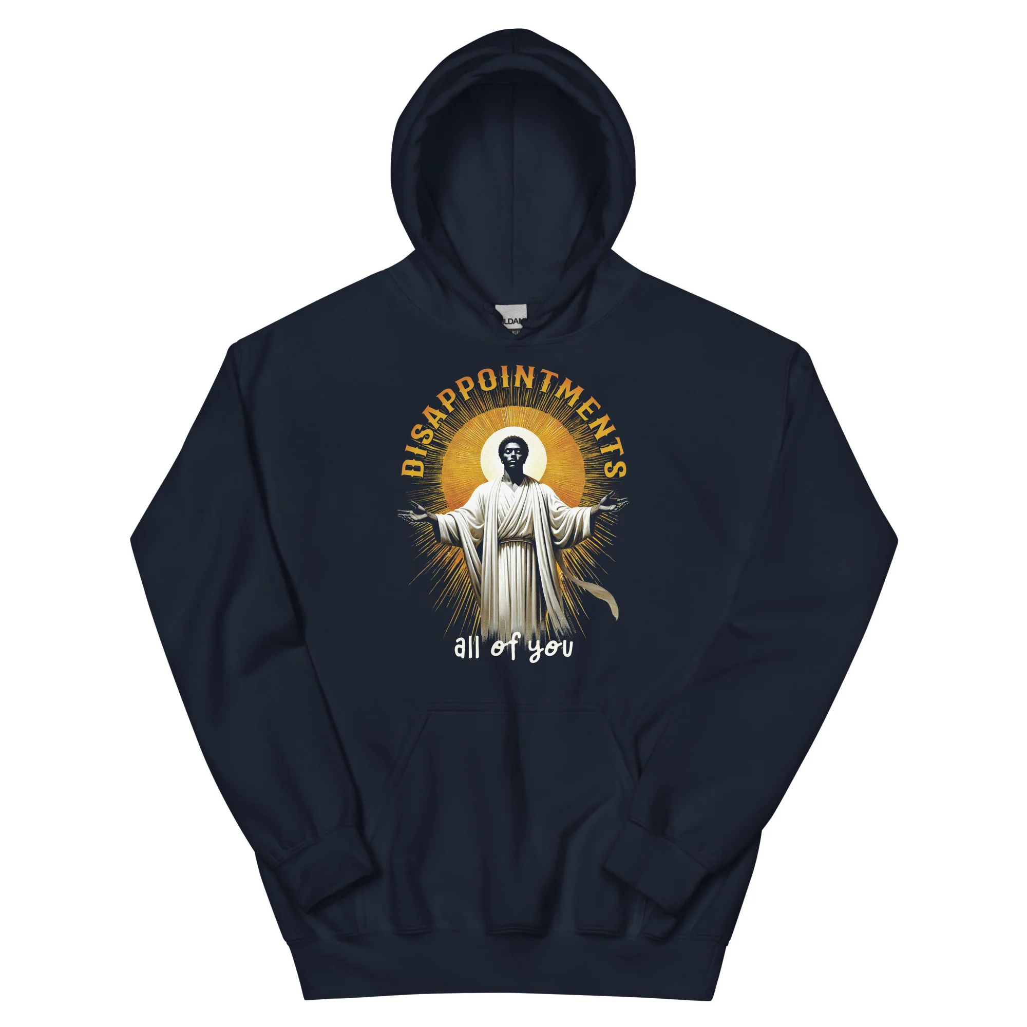 Disappointments All of You Black Jesus Unisex Hoodie - Image 6