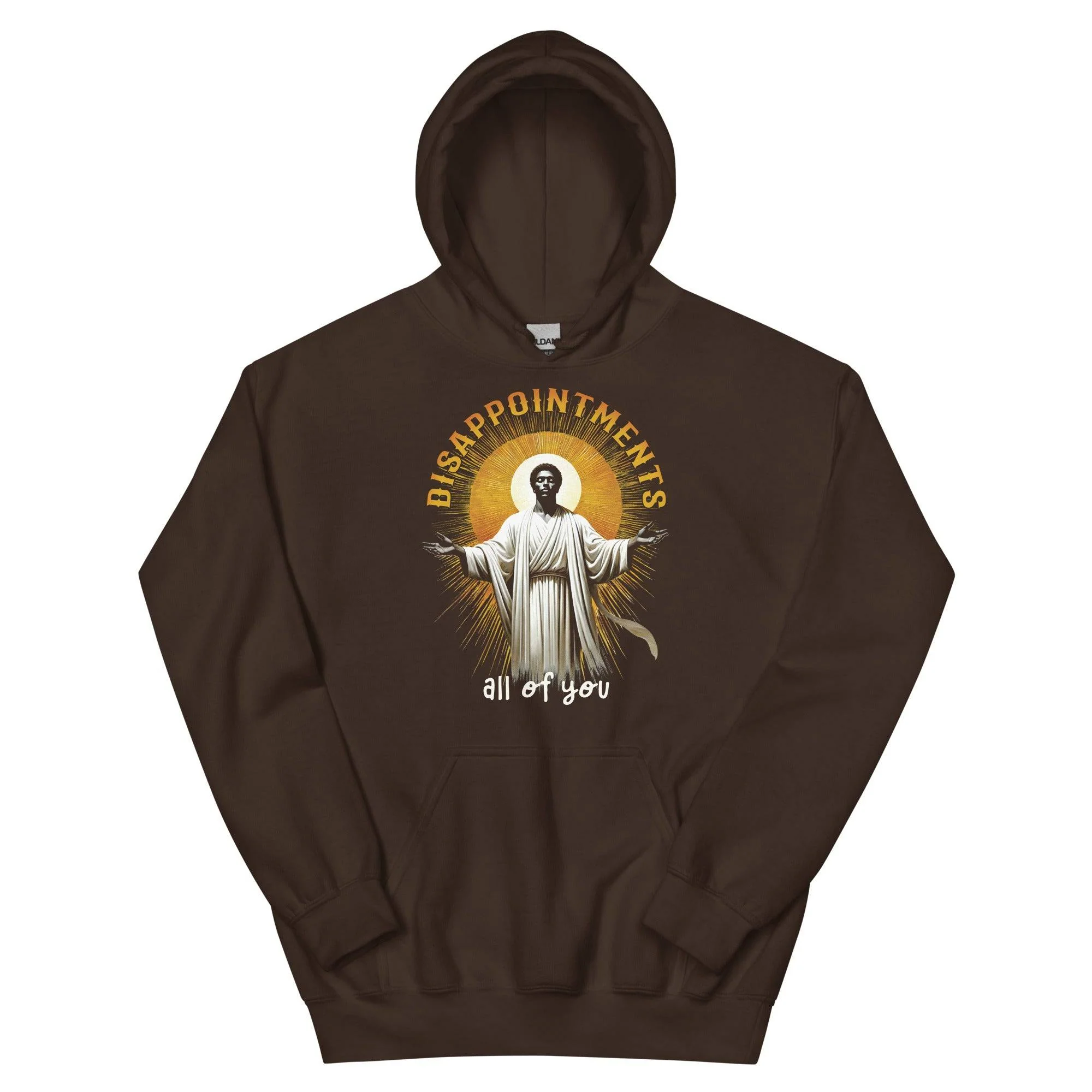 Disappointments All of You Black Jesus Unisex Hoodie - Image 8
