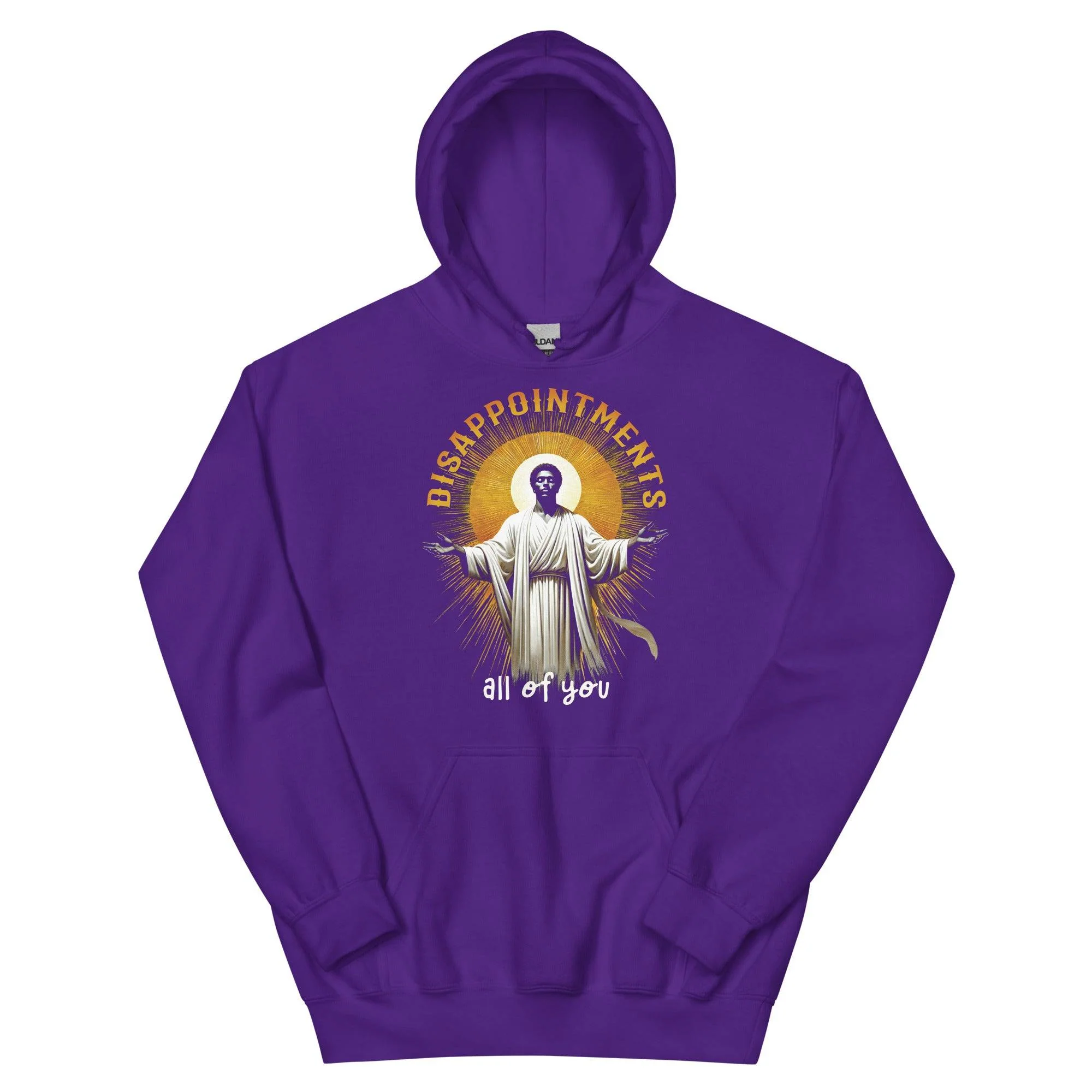 Disappointments All of You Black Jesus Unisex Hoodie - Image 9