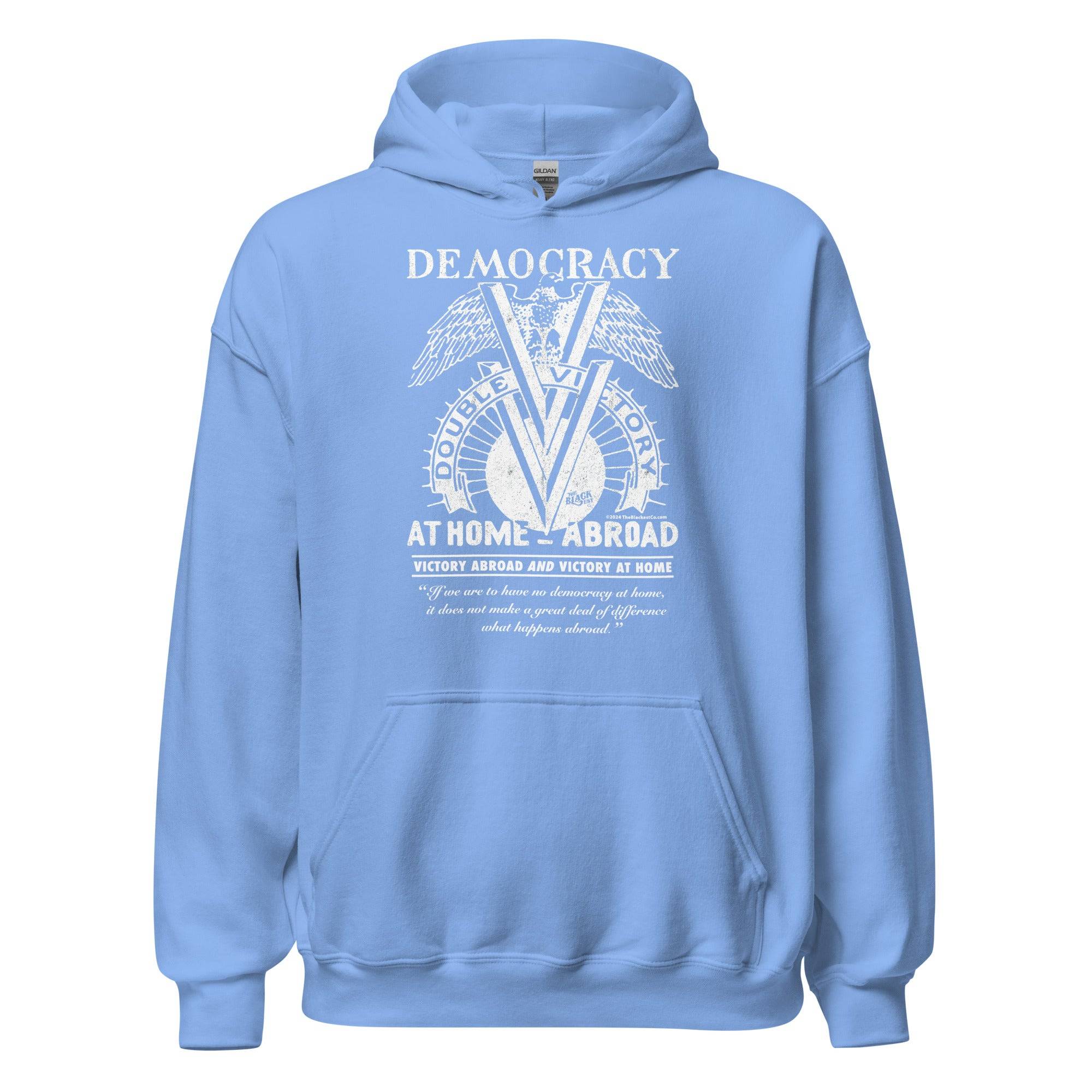 Double V Campaign WWII Black Soldiers Hoodie - Image 11