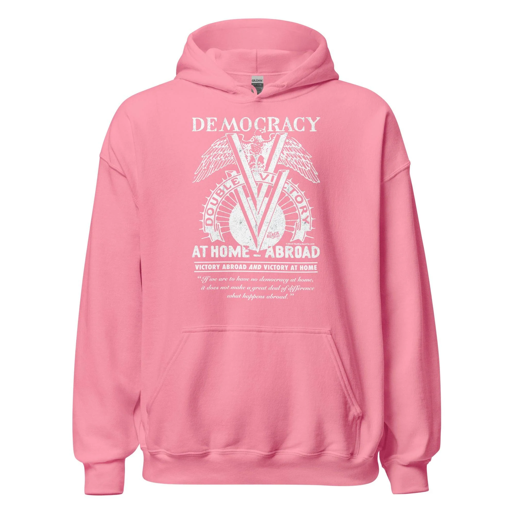 Double V Campaign WWII Black Soldiers Hoodie - Image 12