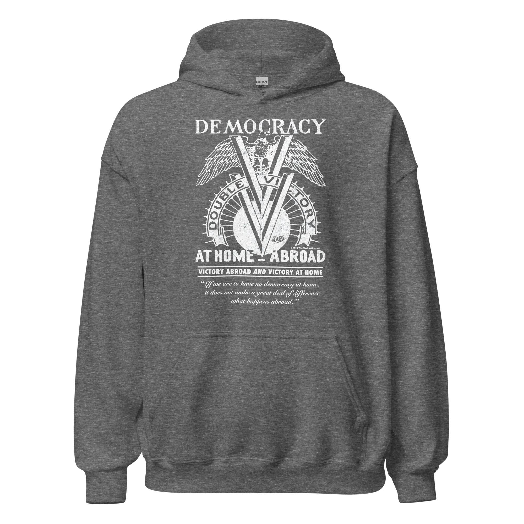 Double V Campaign WWII Black Soldiers Hoodie - Image 9