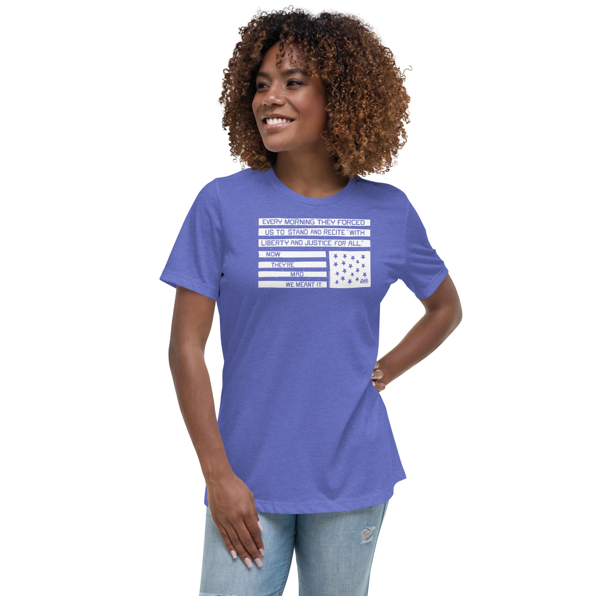 Forced To Pledge Allegiance Women's Relaxed T-Shirt - Image 2