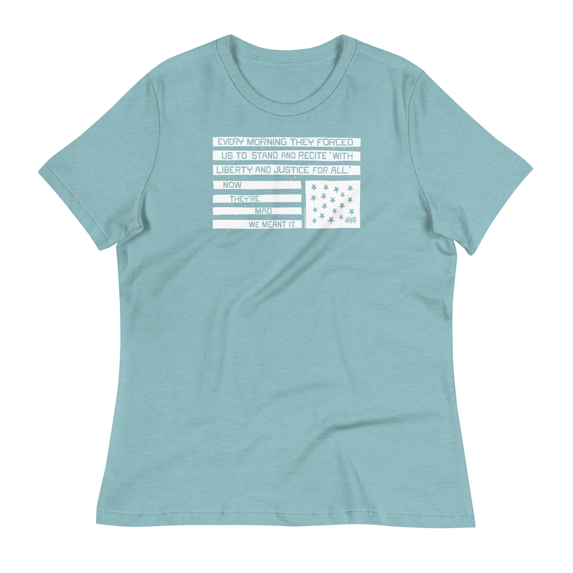 Forced To Pledge Allegiance Women's Relaxed T-Shirt - Image 3