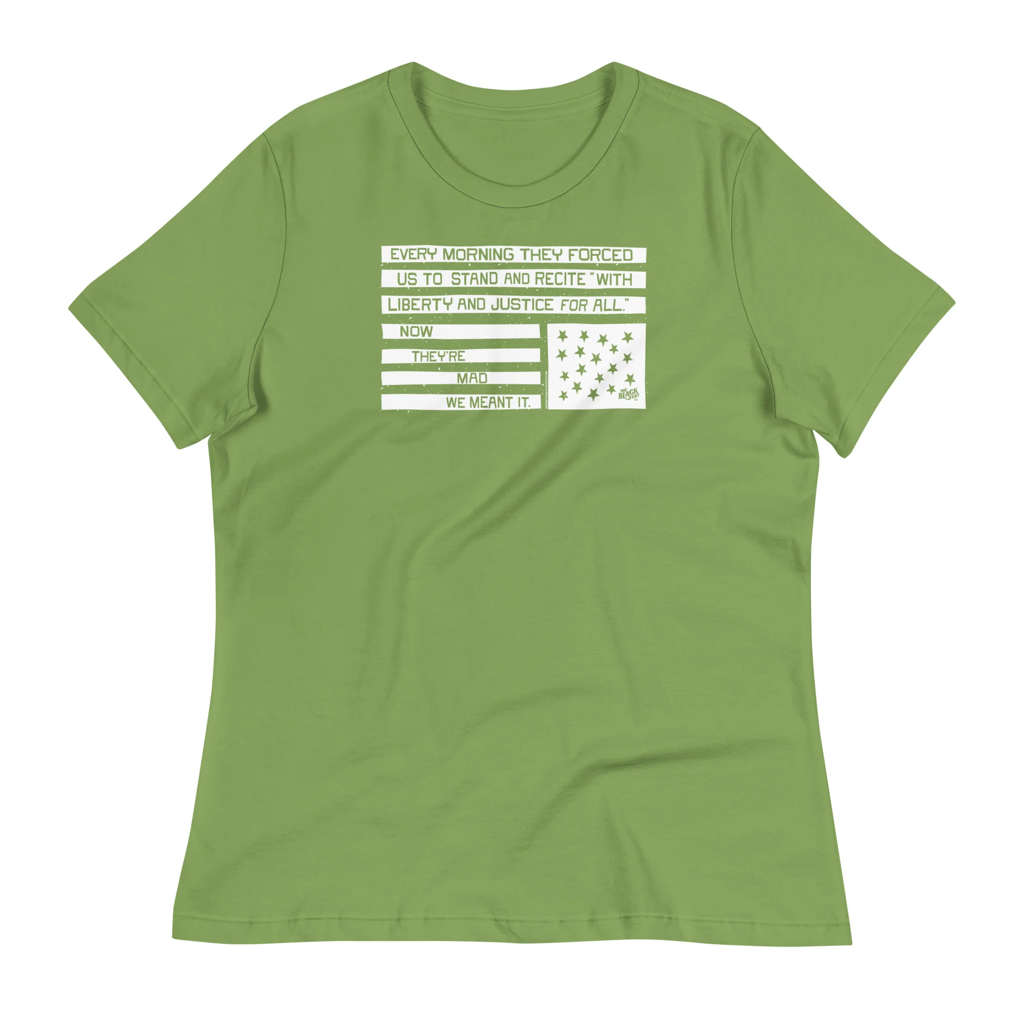 Forced To Pledge Allegiance Women's Relaxed T-Shirt - Image 5