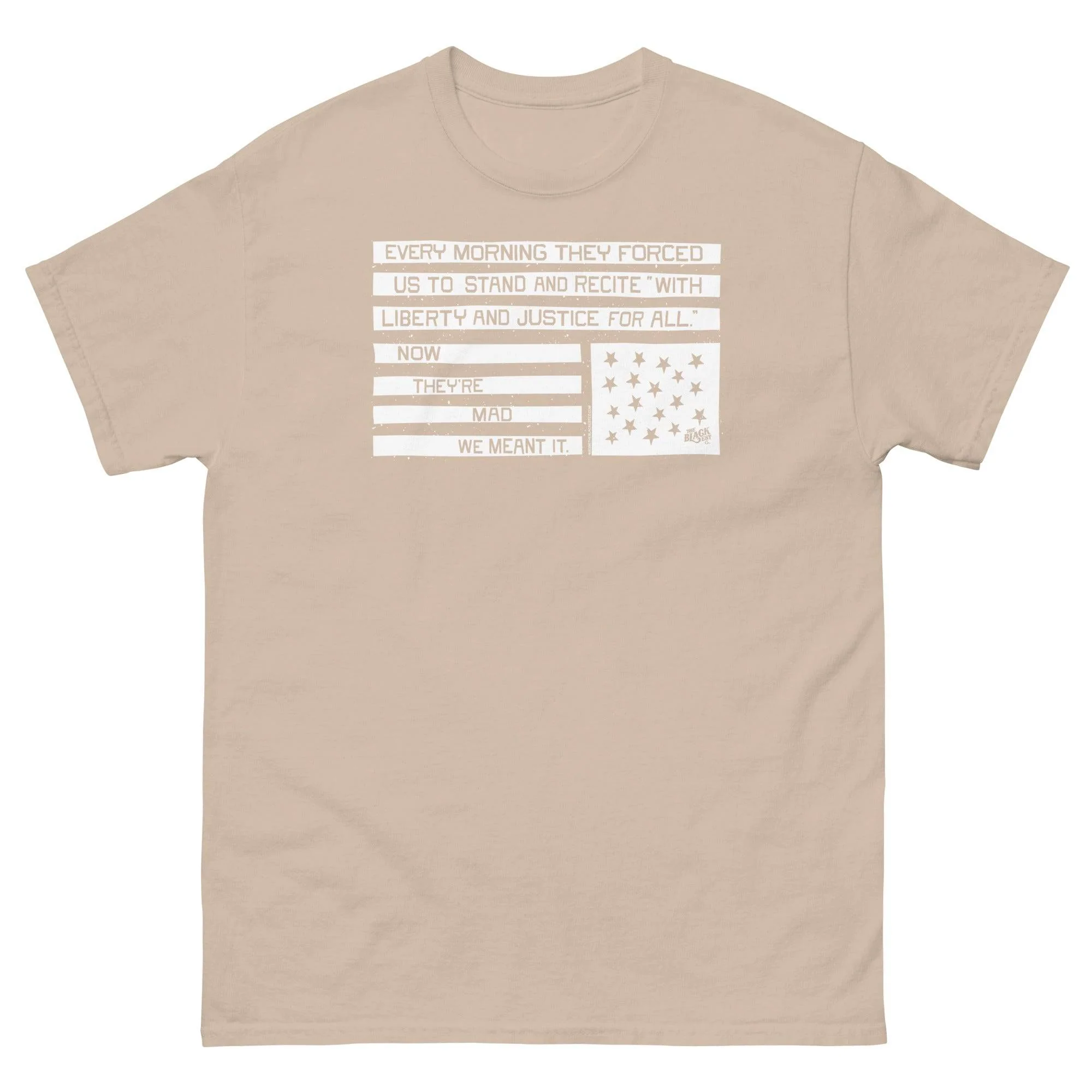 Forced To Pledge Allegiance For All Unisex Staple T-shirt - Image 10