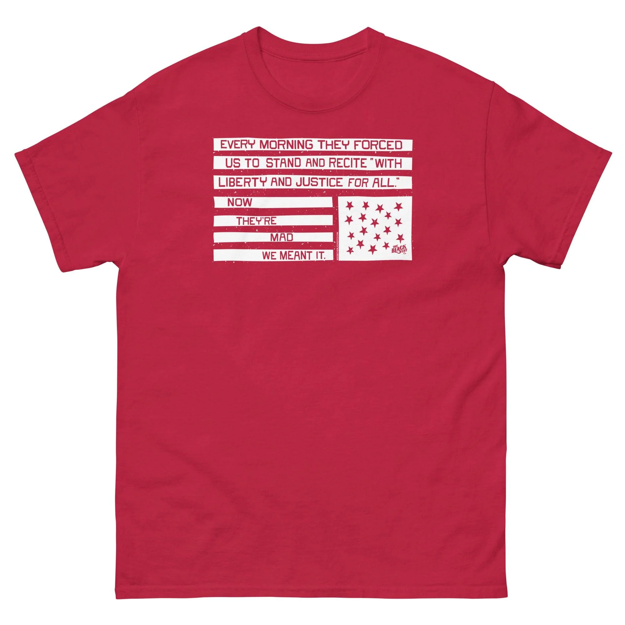 Forced To Pledge Allegiance For All Unisex Staple T-shirt - Image 6