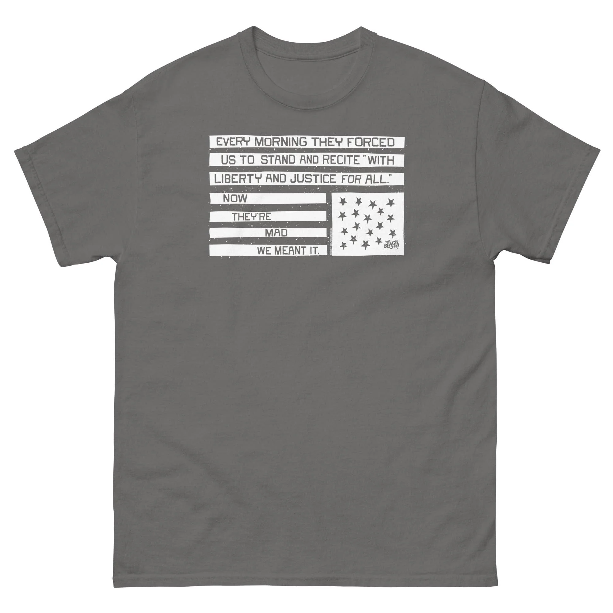 Forced To Pledge Allegiance For All Unisex Staple T-shirt - Image 7