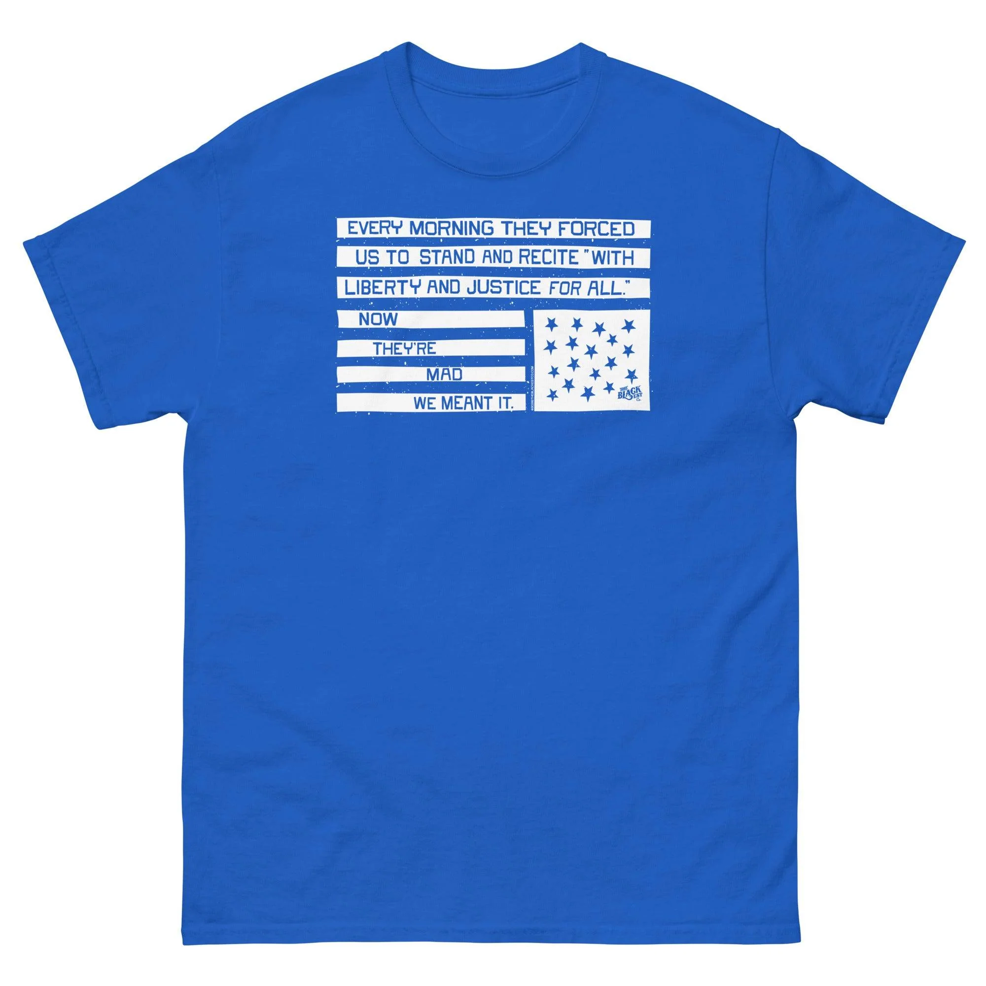 Forced To Pledge Allegiance For All Unisex Staple T-shirt - Image 8