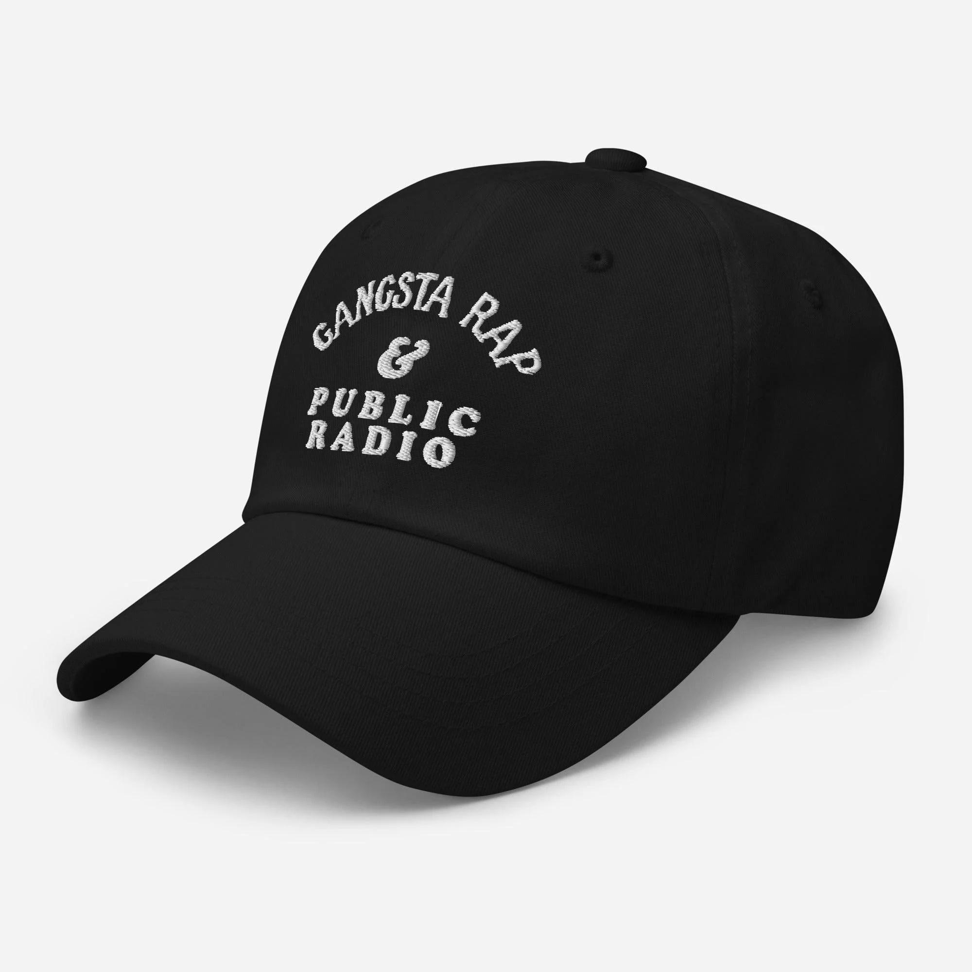 Gangsta Rap And Public Radio Baseball Cap - Image 2