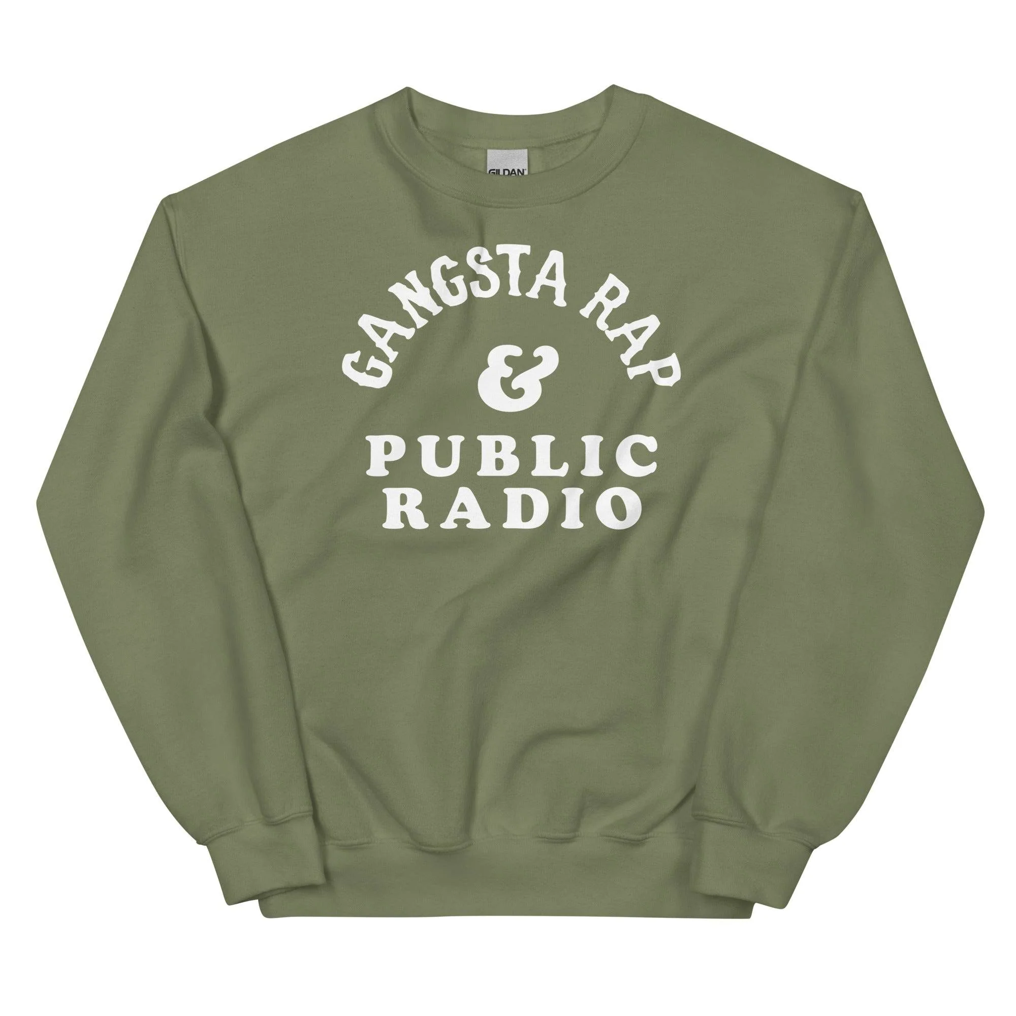 Gangsta Rap And Public Radio Unisex Staple Sweatshirt - Image 12