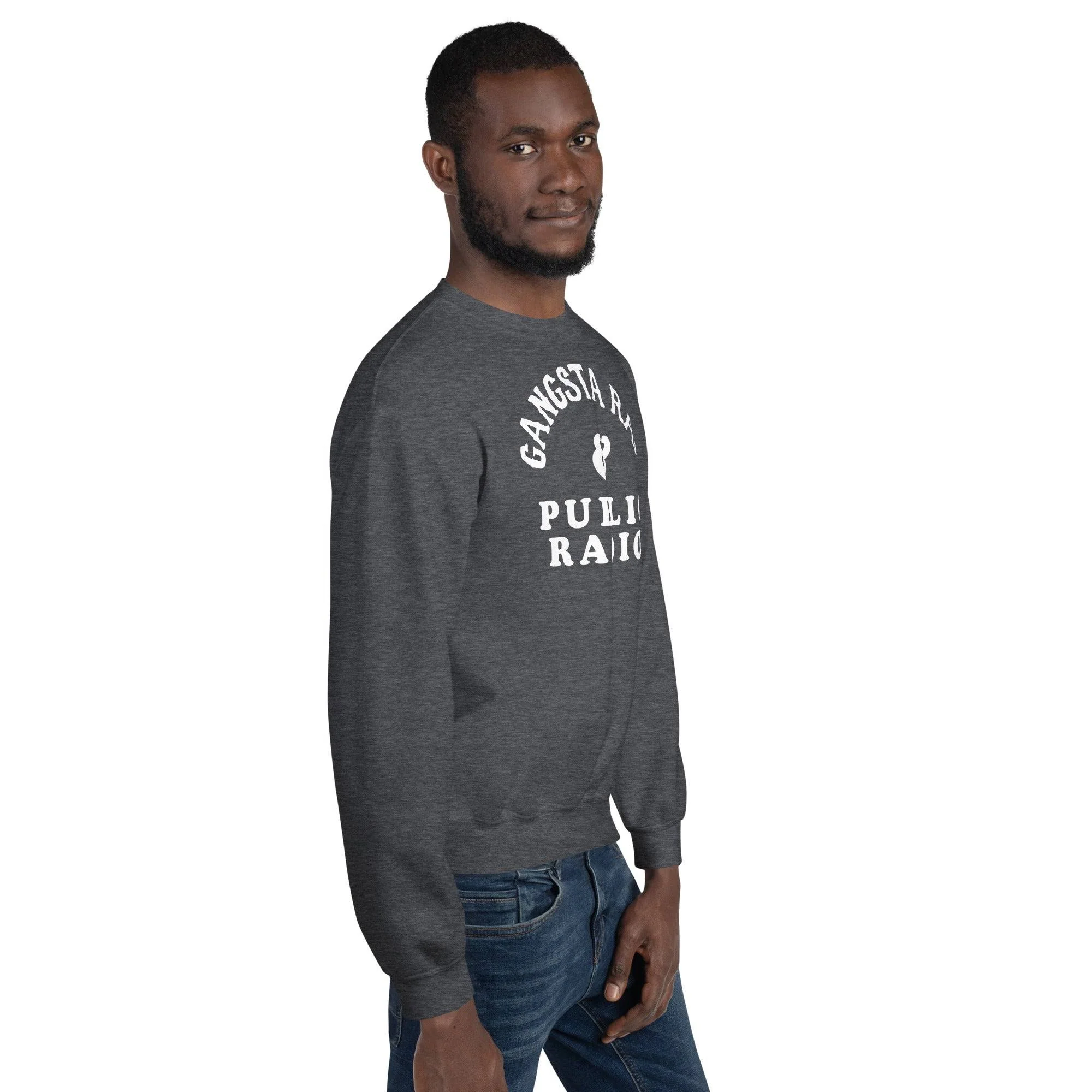 Gangsta Rap And Public Radio Unisex Staple Sweatshirt - Image 3