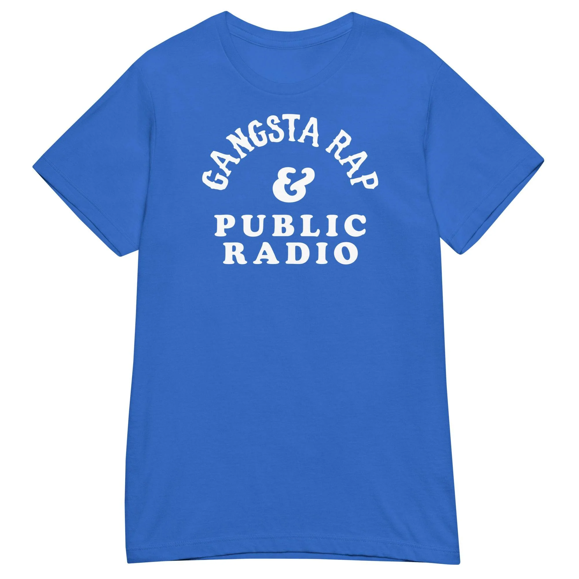 Gangsta Rap And Public Radio Womens Softstyle T-shirt - Image 4