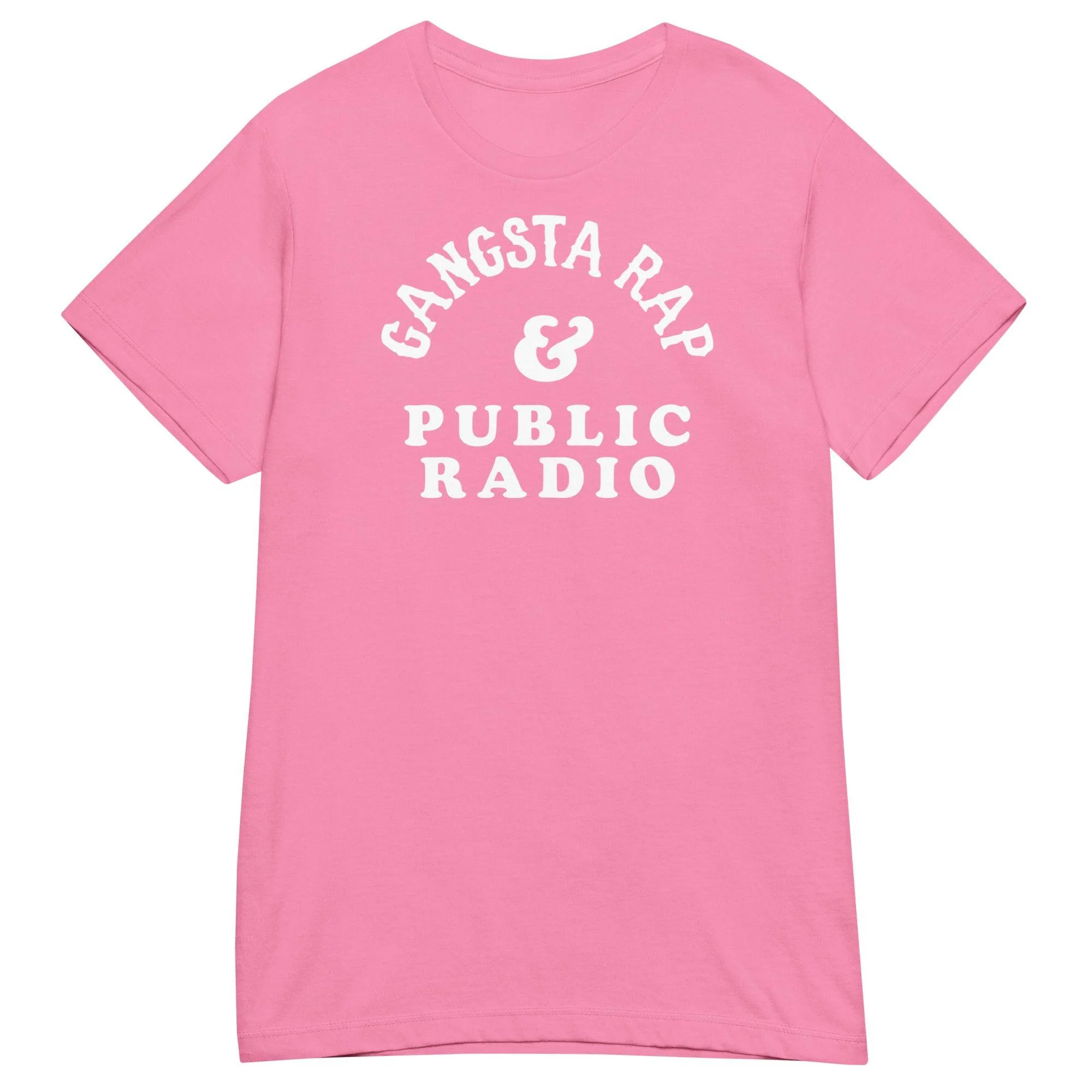Gangsta Rap And Public Radio Womens Softstyle T-shirt - Image 5