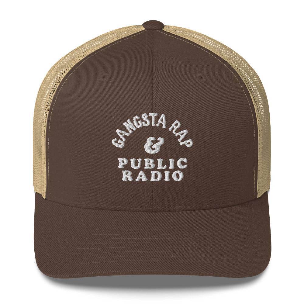 Gangsta Rap & Public Radio Retro Trucker Cap - Image 10